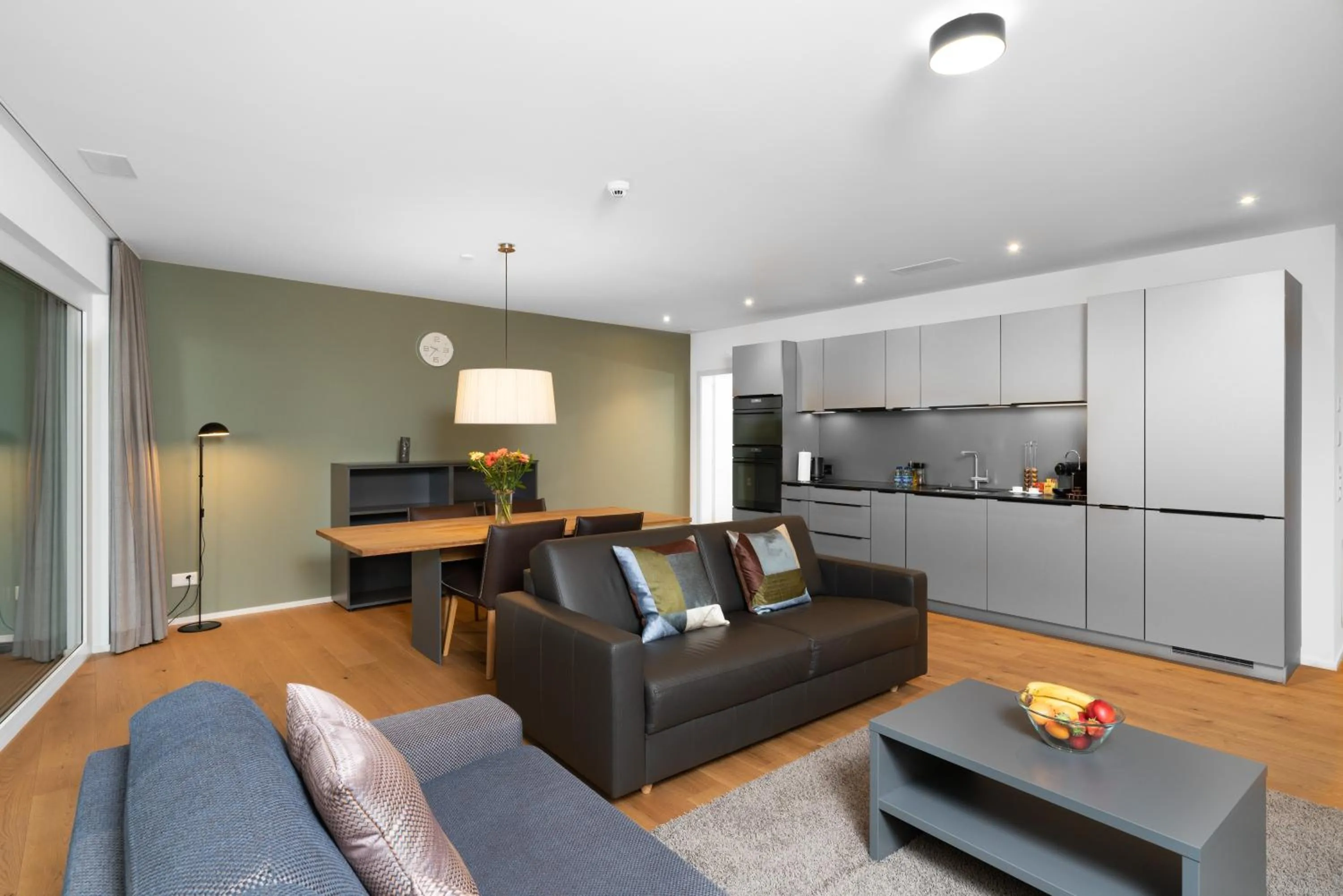 Kitchen or kitchenette in Swiss Hotel Apartments - Interlaken