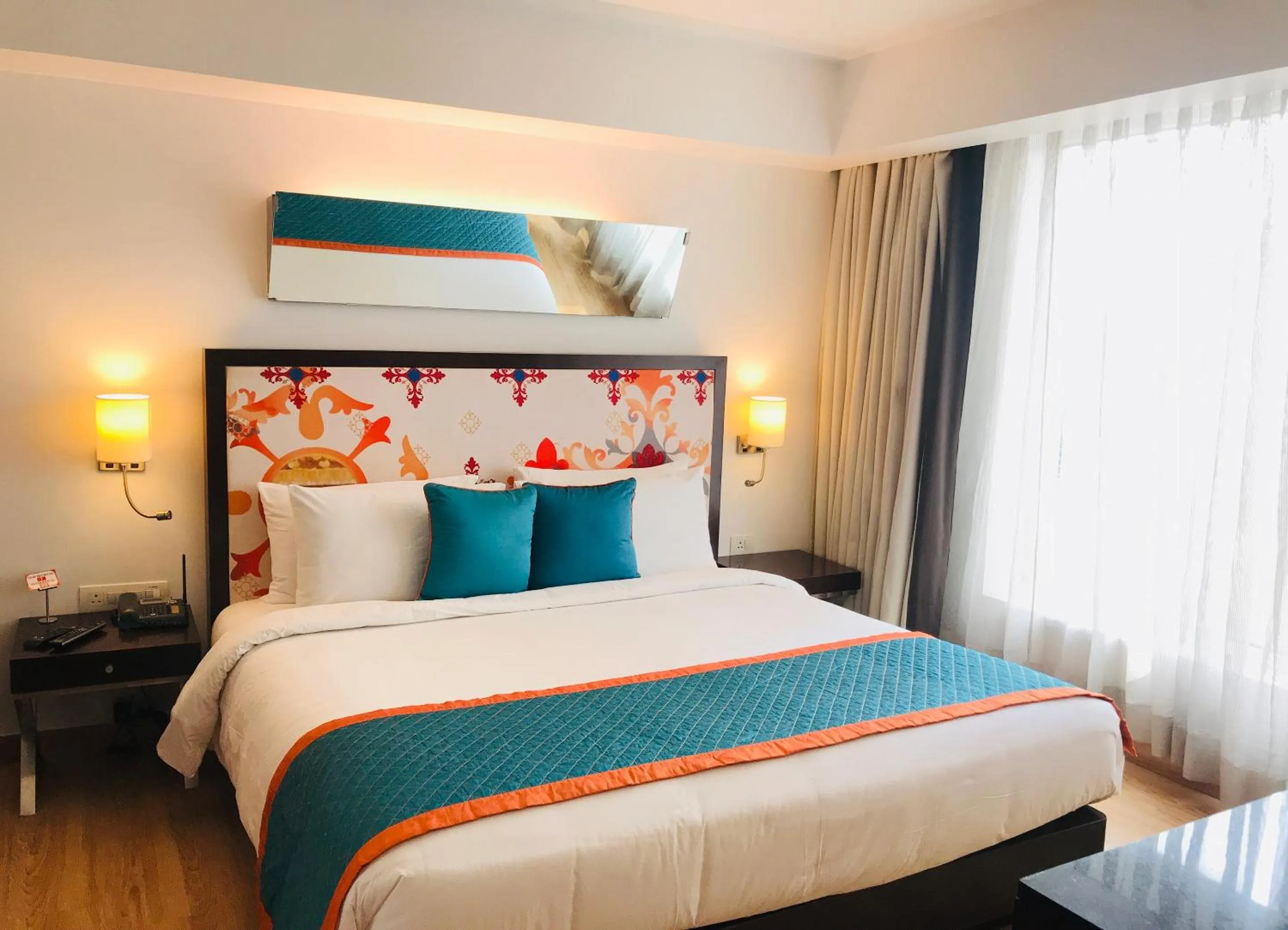 Bed in Golden Tulip City Centre Gurgaon