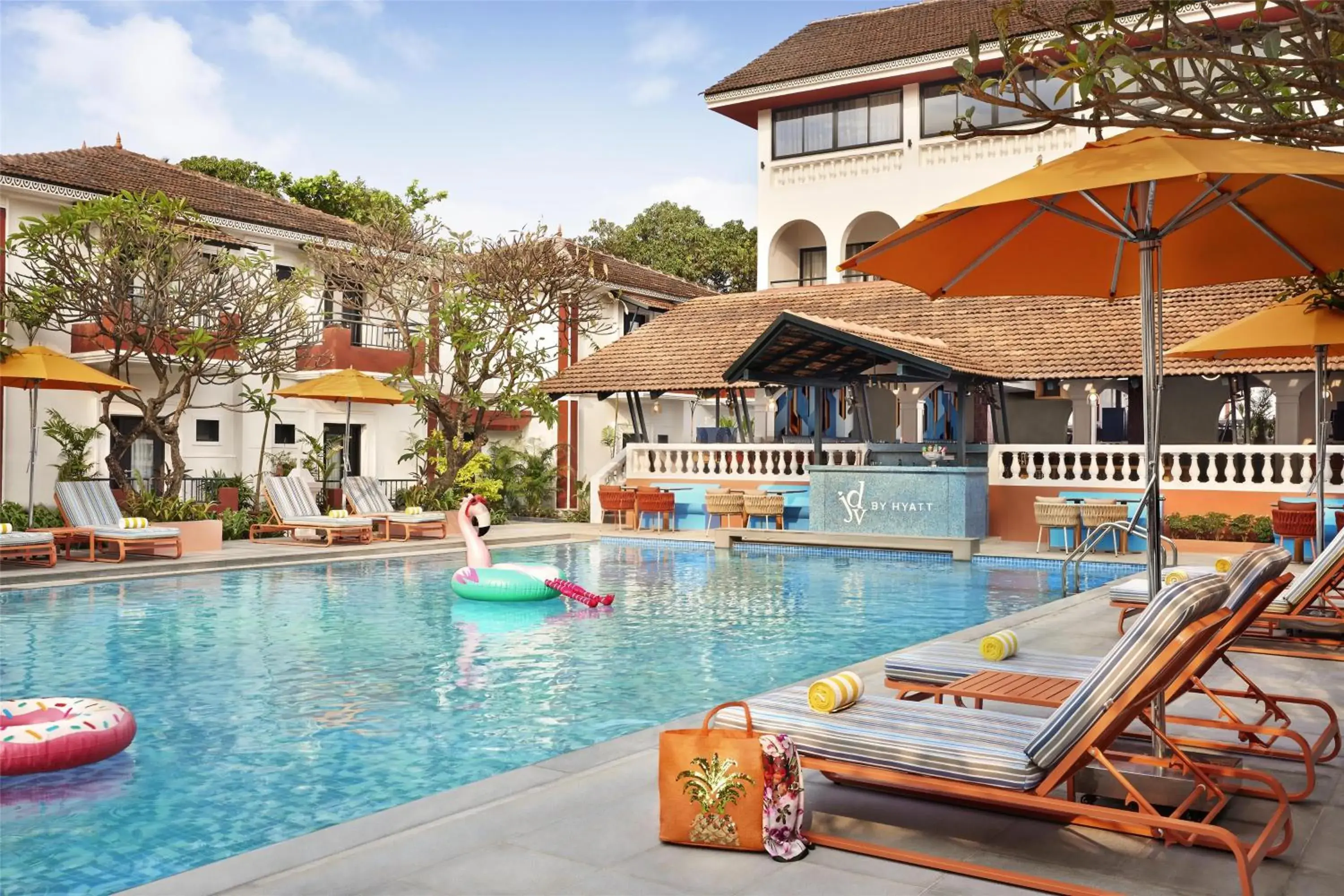 Swimming pool in Hyatt Ronil Goa - a JdV by Hyatt Hotel Swimming pool in Hyatt Ronil Goa - a JdV by Hyatt Hotel
