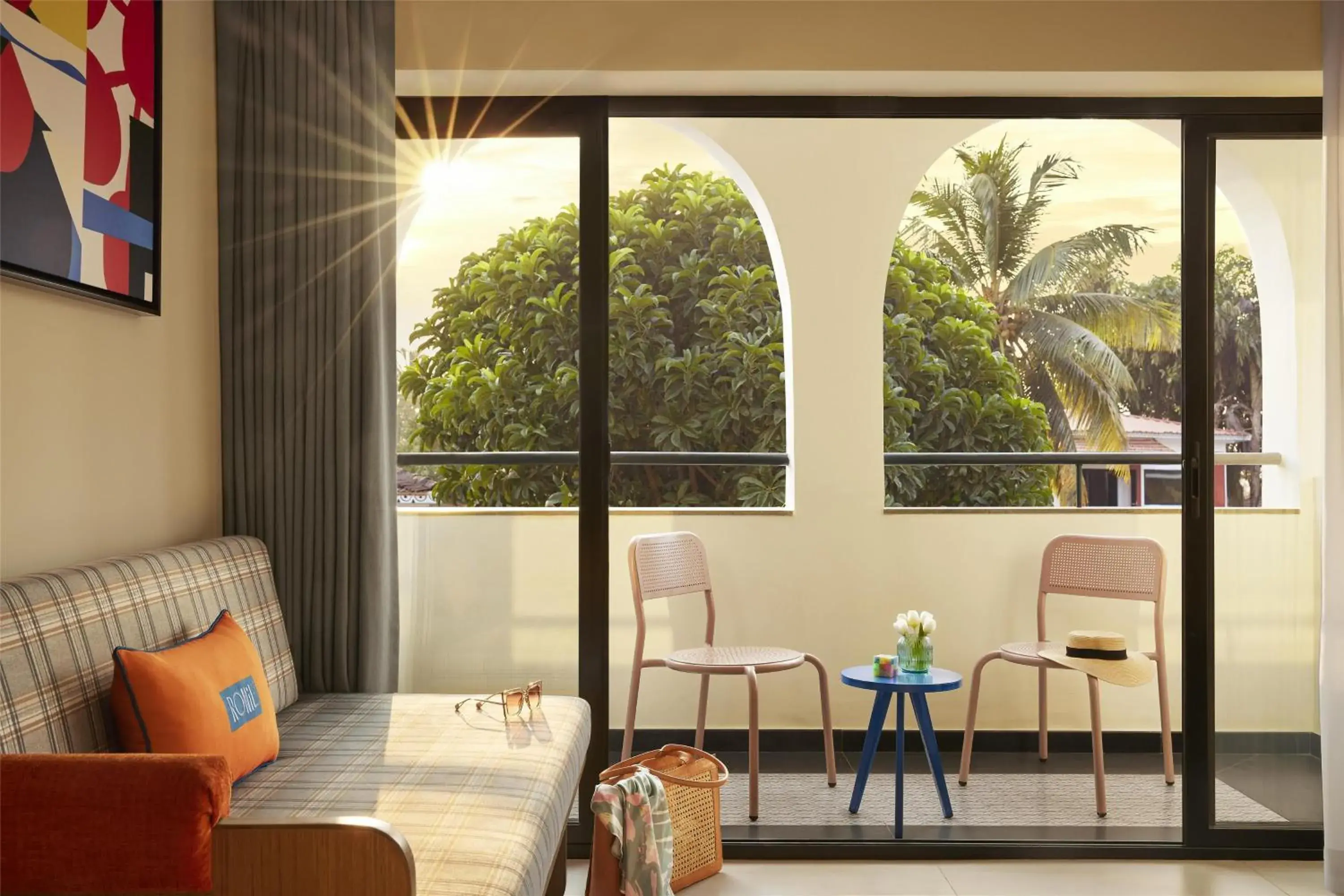 Bedroom in Hyatt Ronil Goa - a JdV by Hyatt Hotel Bedroom in Hyatt Ronil Goa - a JdV by Hyatt Hotel