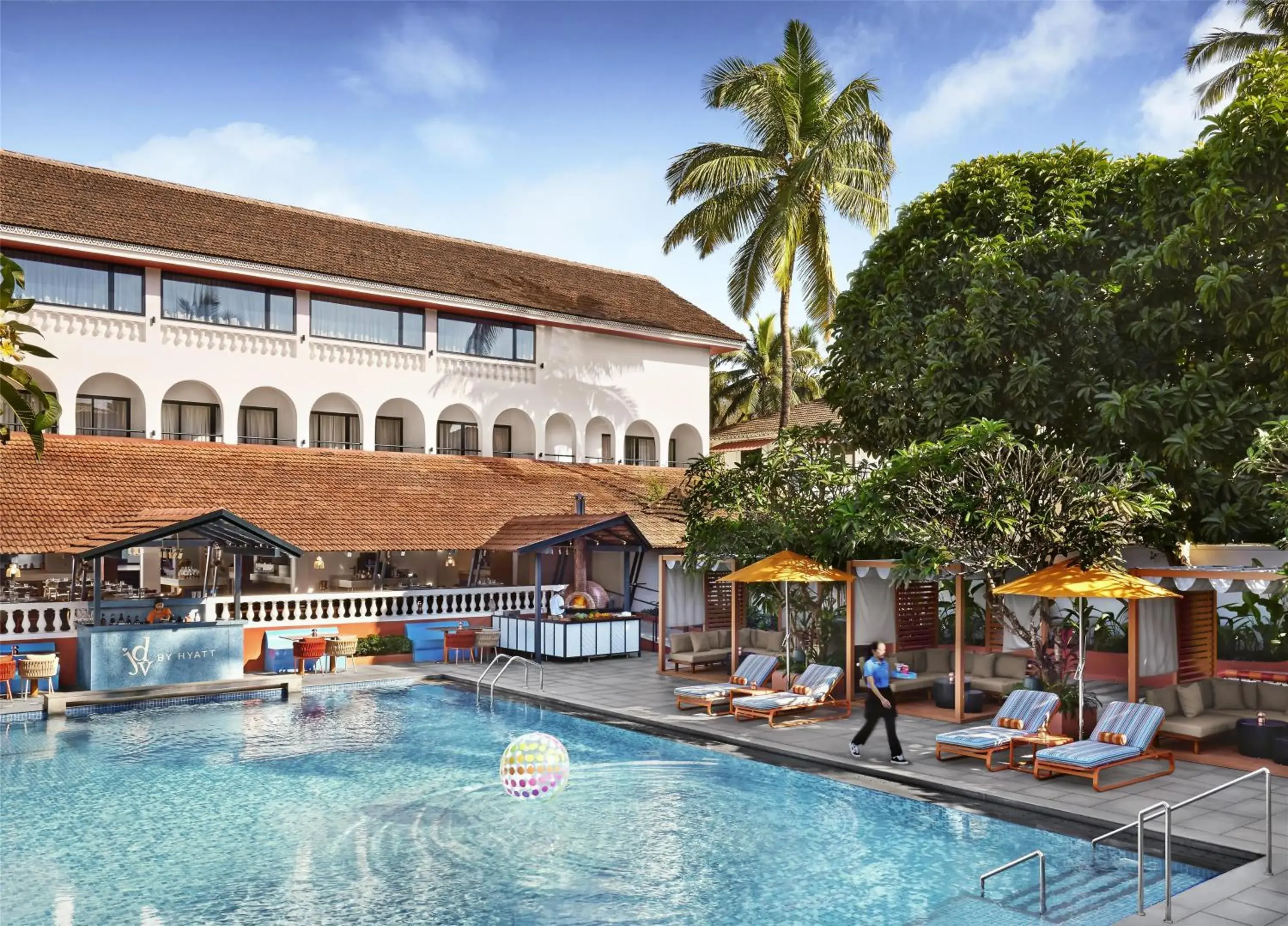 Swimming pool in Hyatt Ronil Goa - a JdV by Hyatt Hotel Swimming pool in Hyatt Ronil Goa - a JdV by Hyatt Hotel