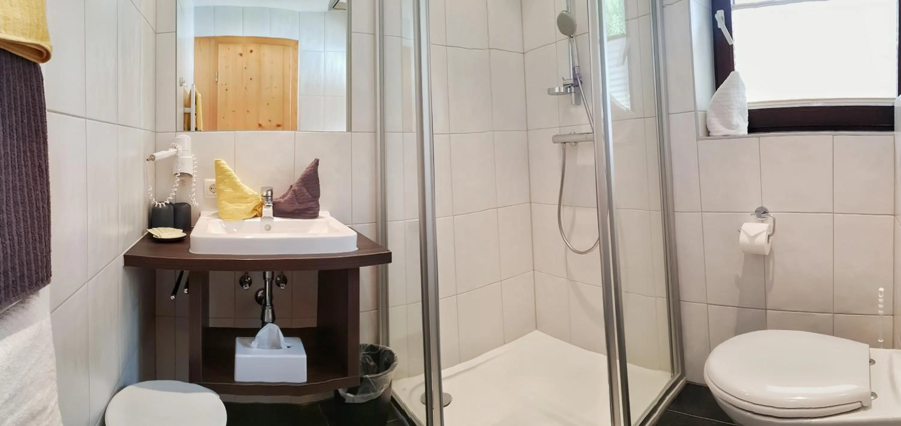 Shower in Haus Felsneck