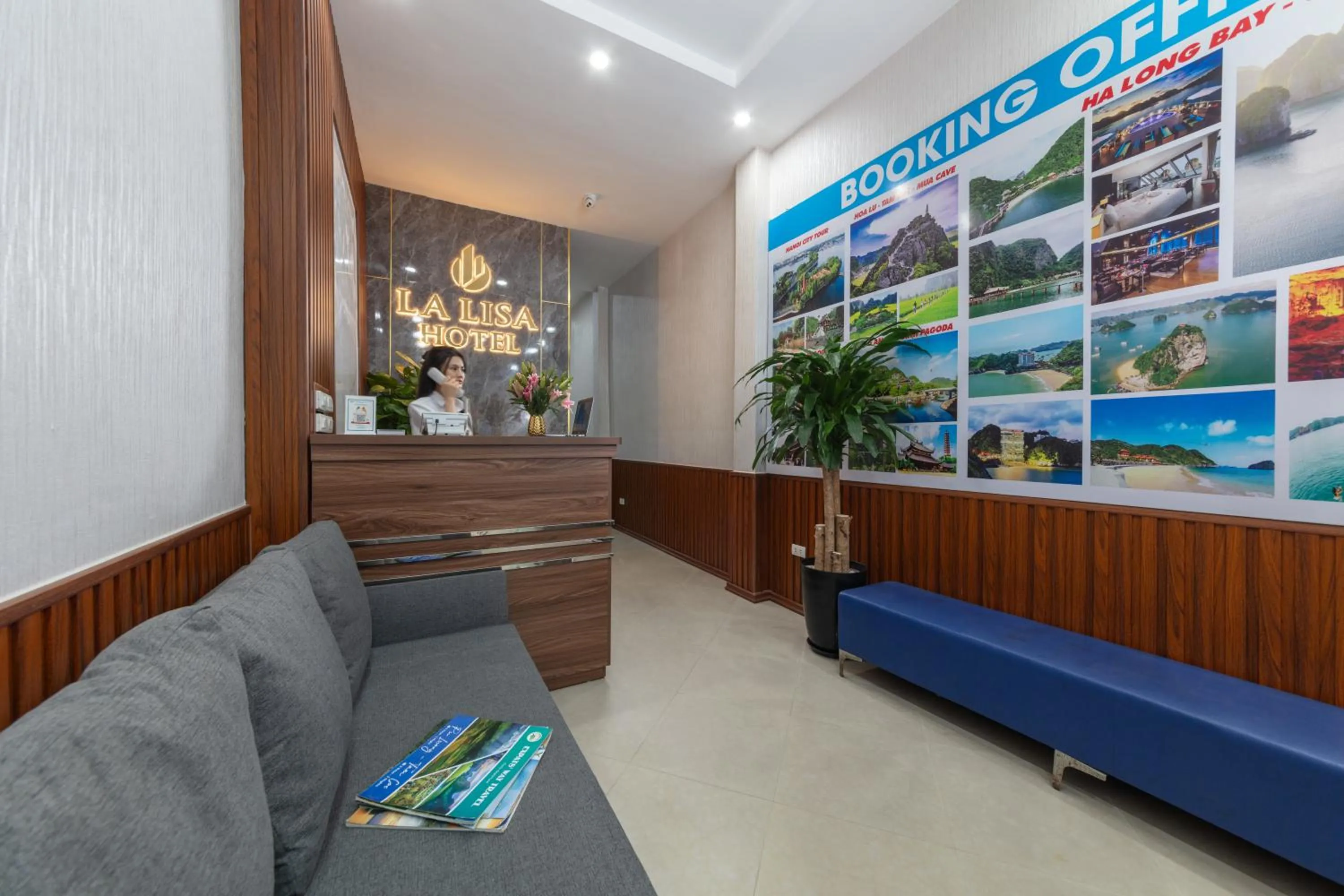 Seating area in La Lisa Hotel