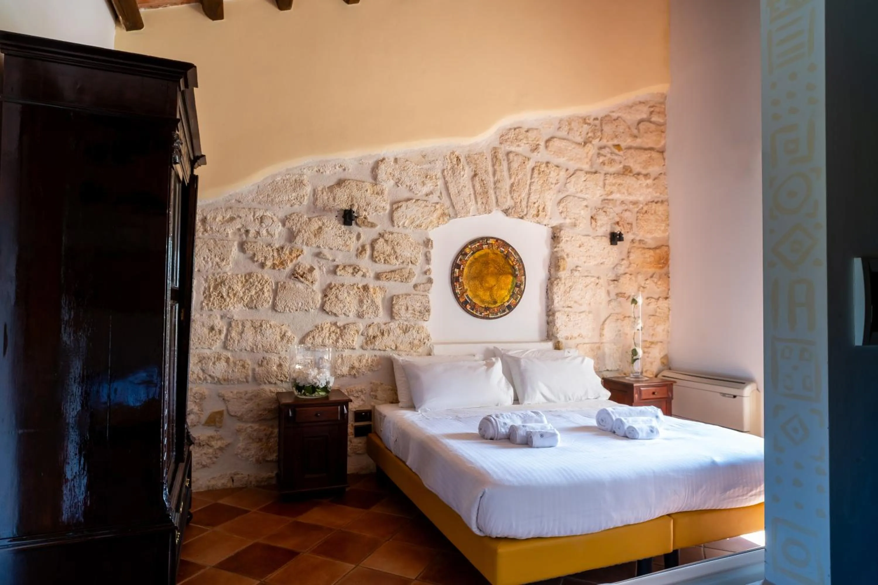 Bed in Grand Hotel La Batia