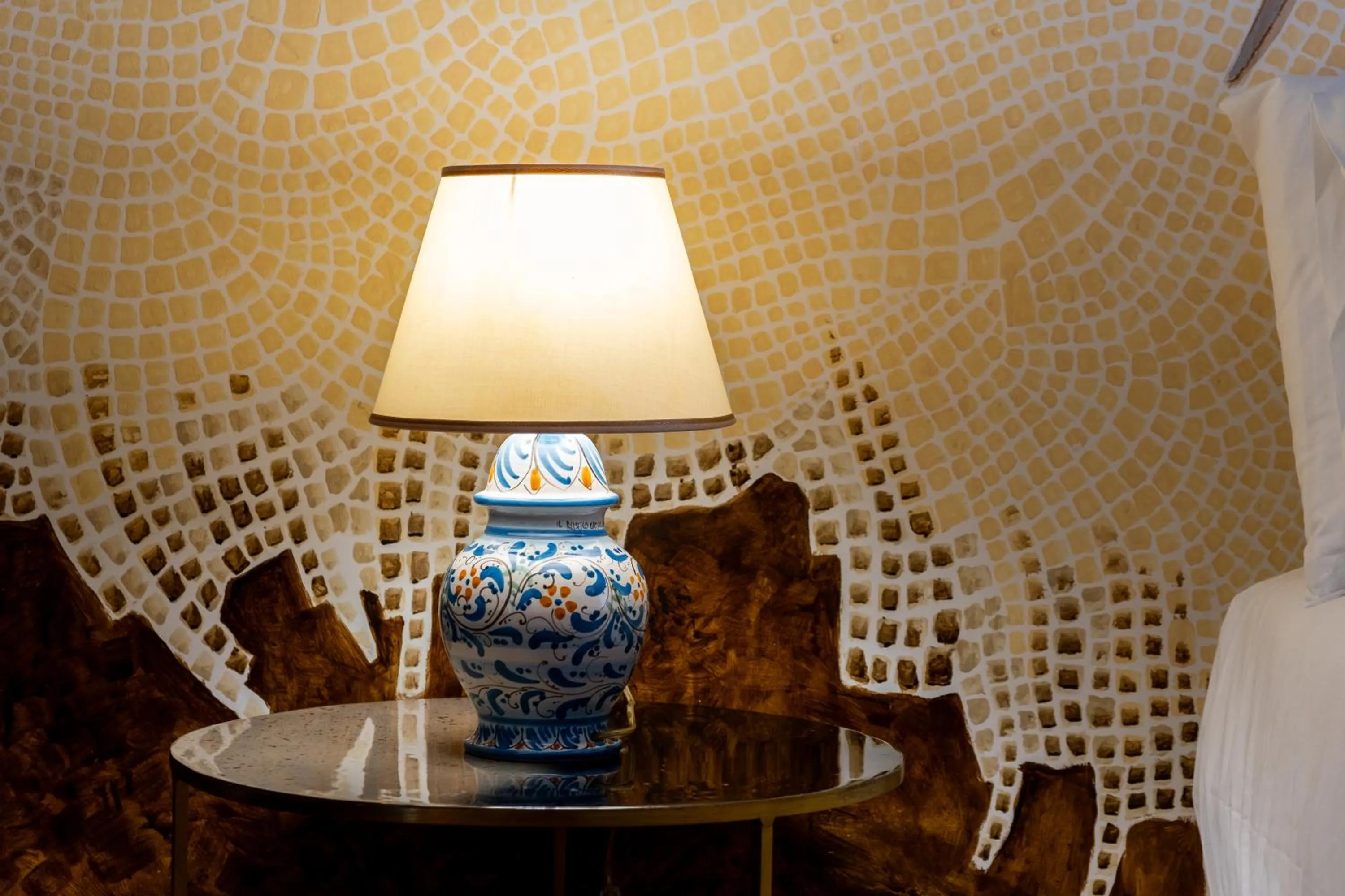 Living room in Grand Hotel La Batia