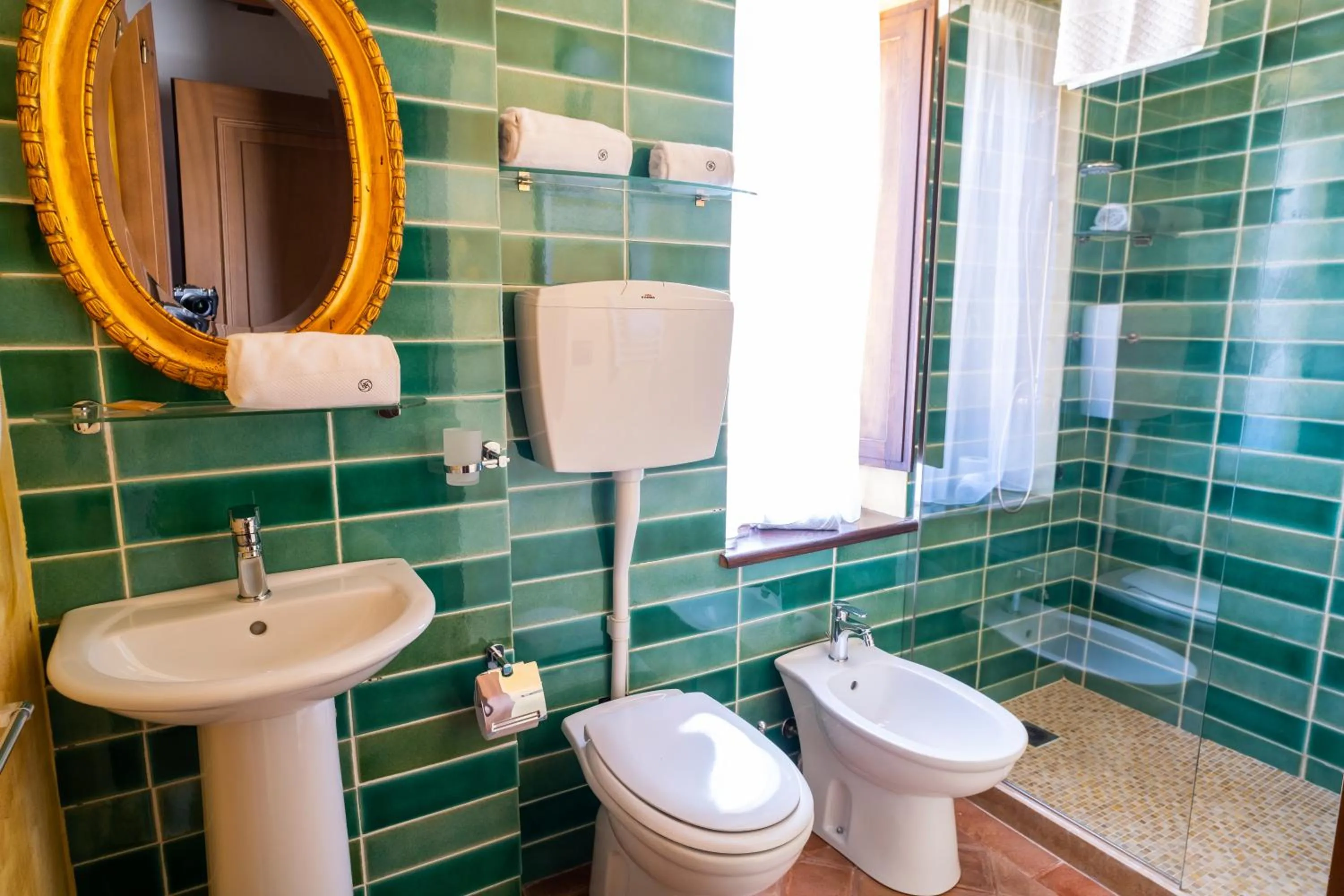 Bathroom in Grand Hotel La Batia