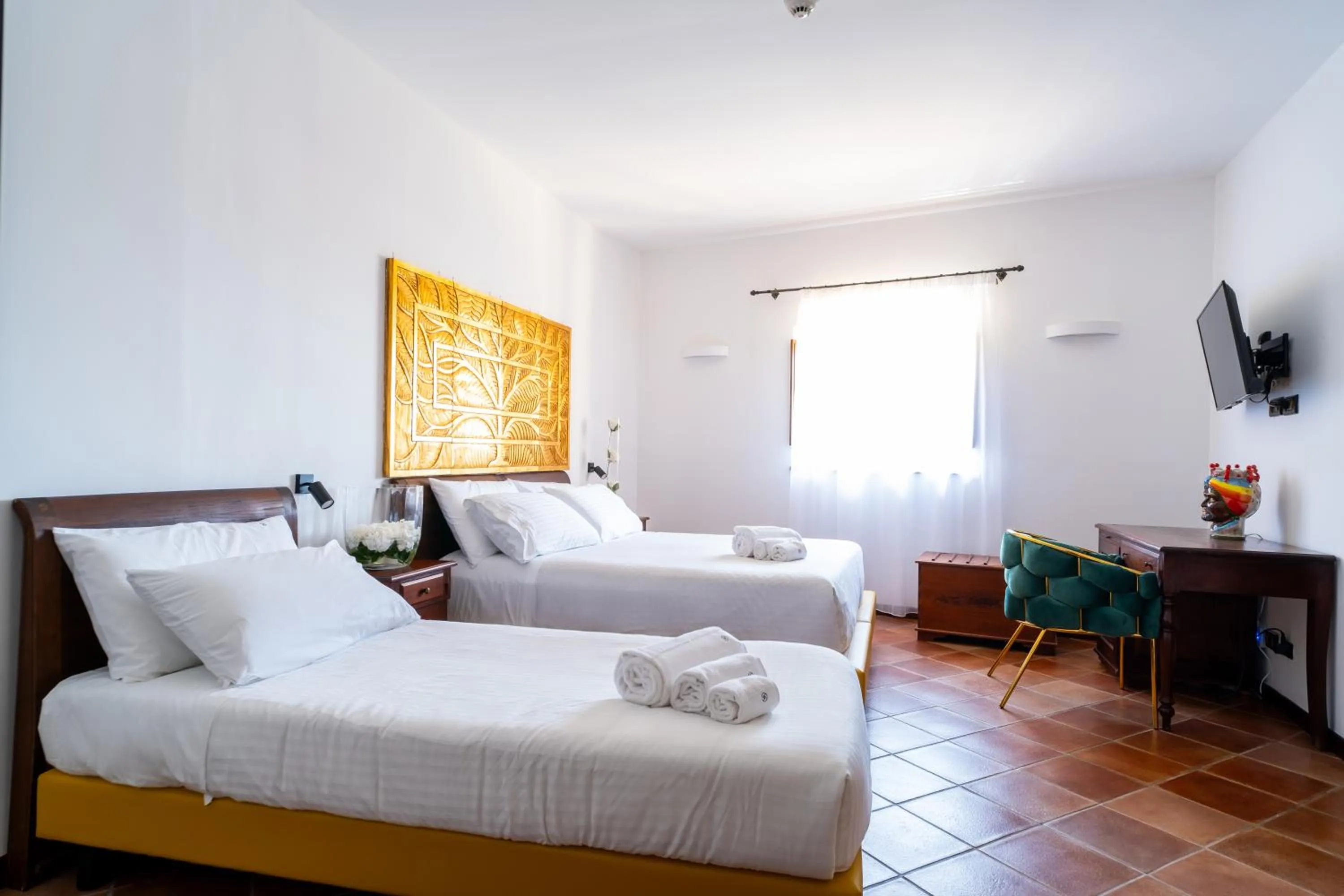 Bedroom, Bed in Grand Hotel La Batia