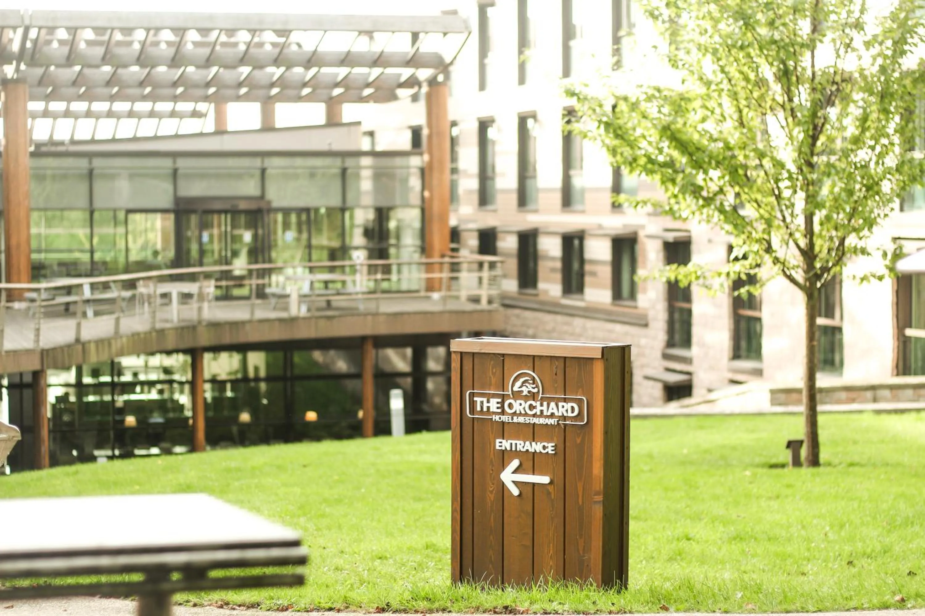 Property building in The Orchard Hotel & Restaurant