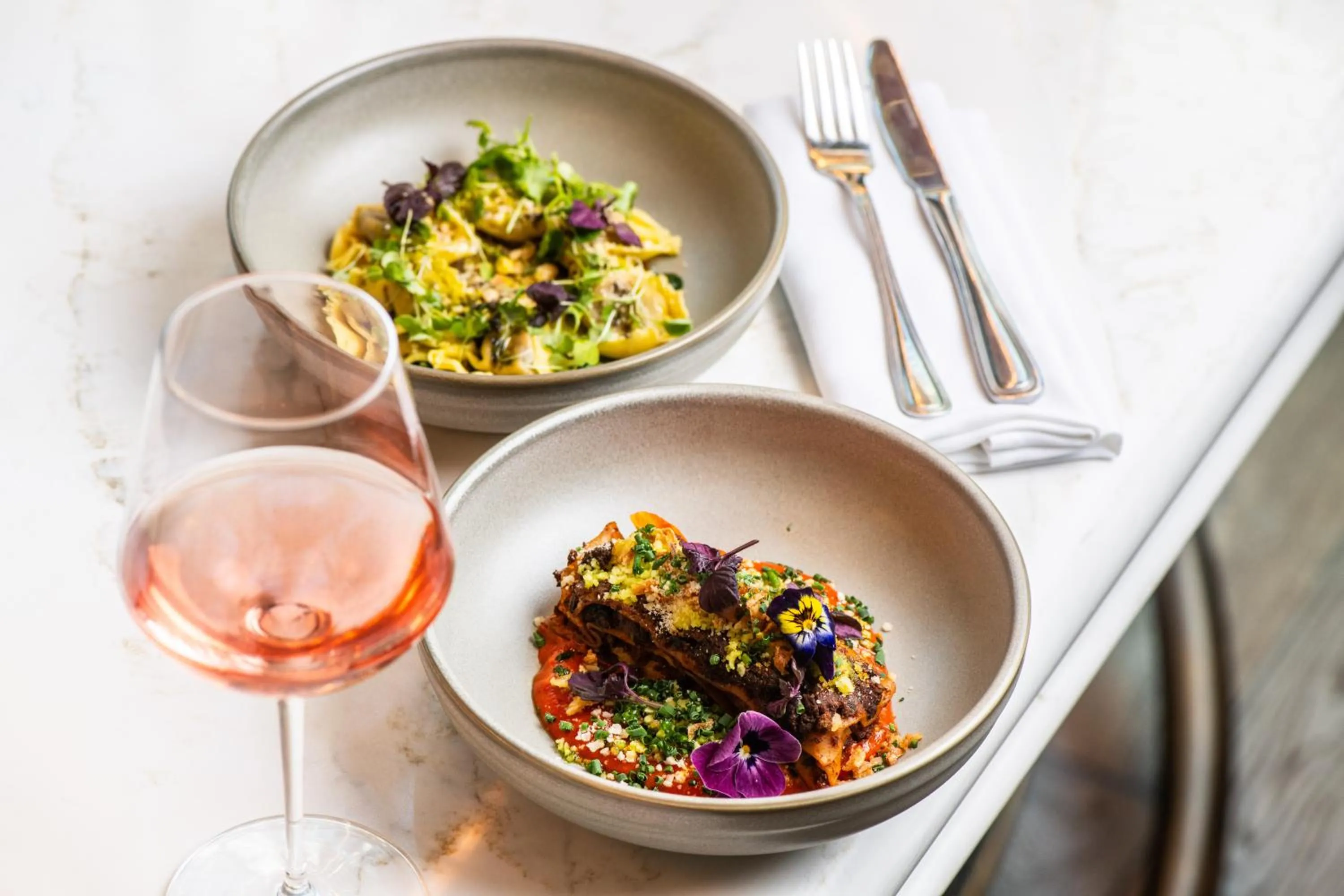 Food close-up in The Orchard Hotel & Restaurant