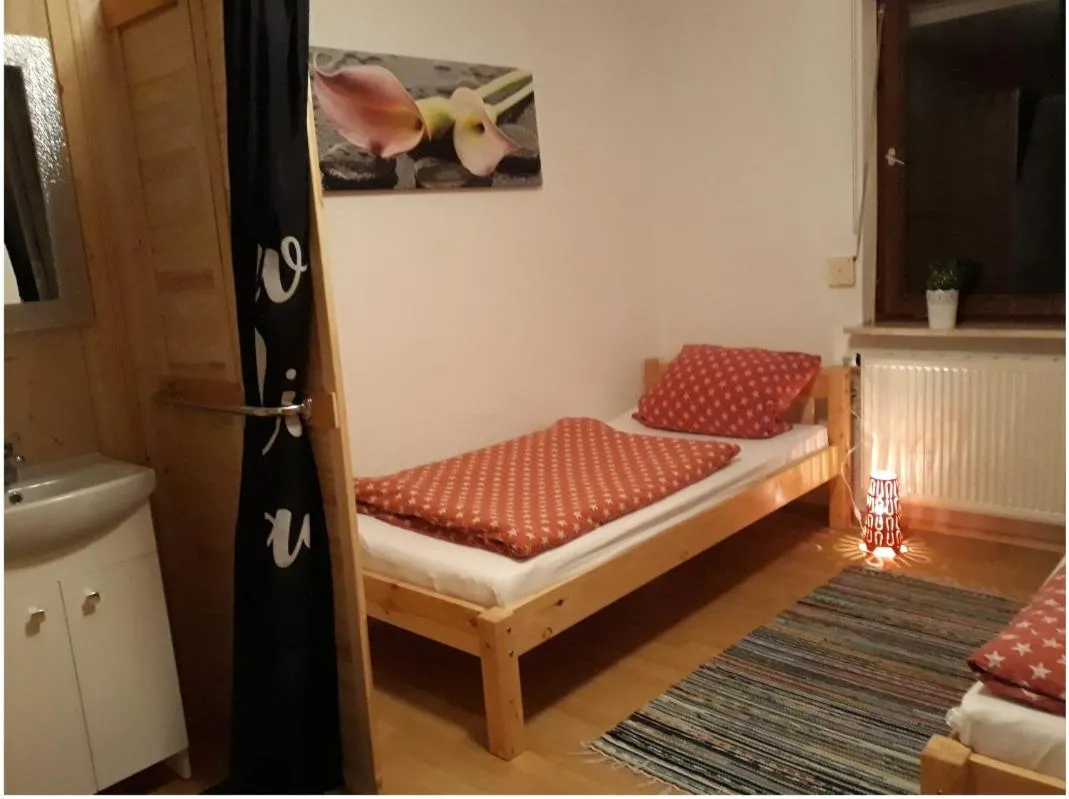 Decorative detail, Bed in Ferienwohnung Ranch