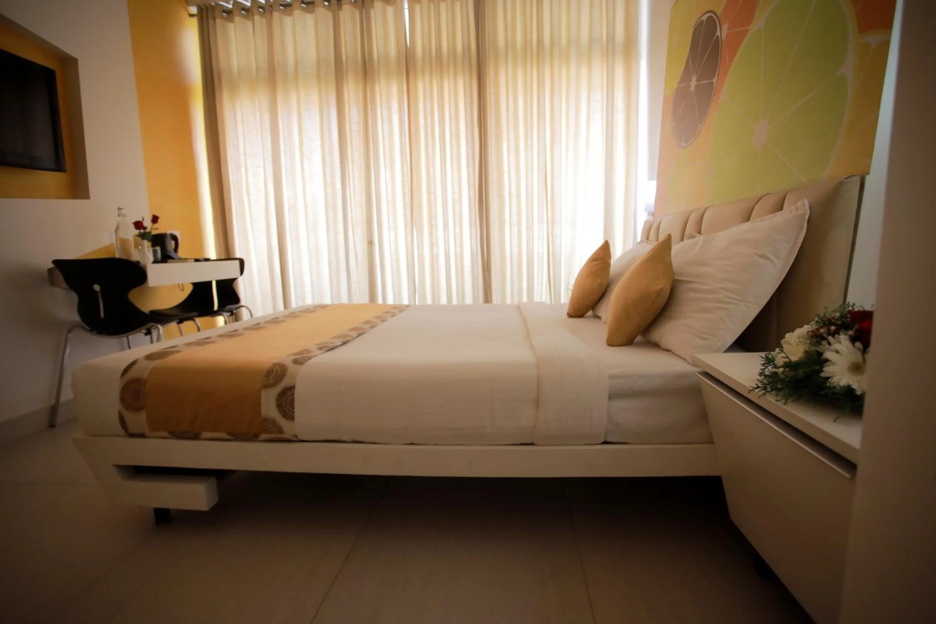 Bed in Millennium Continental