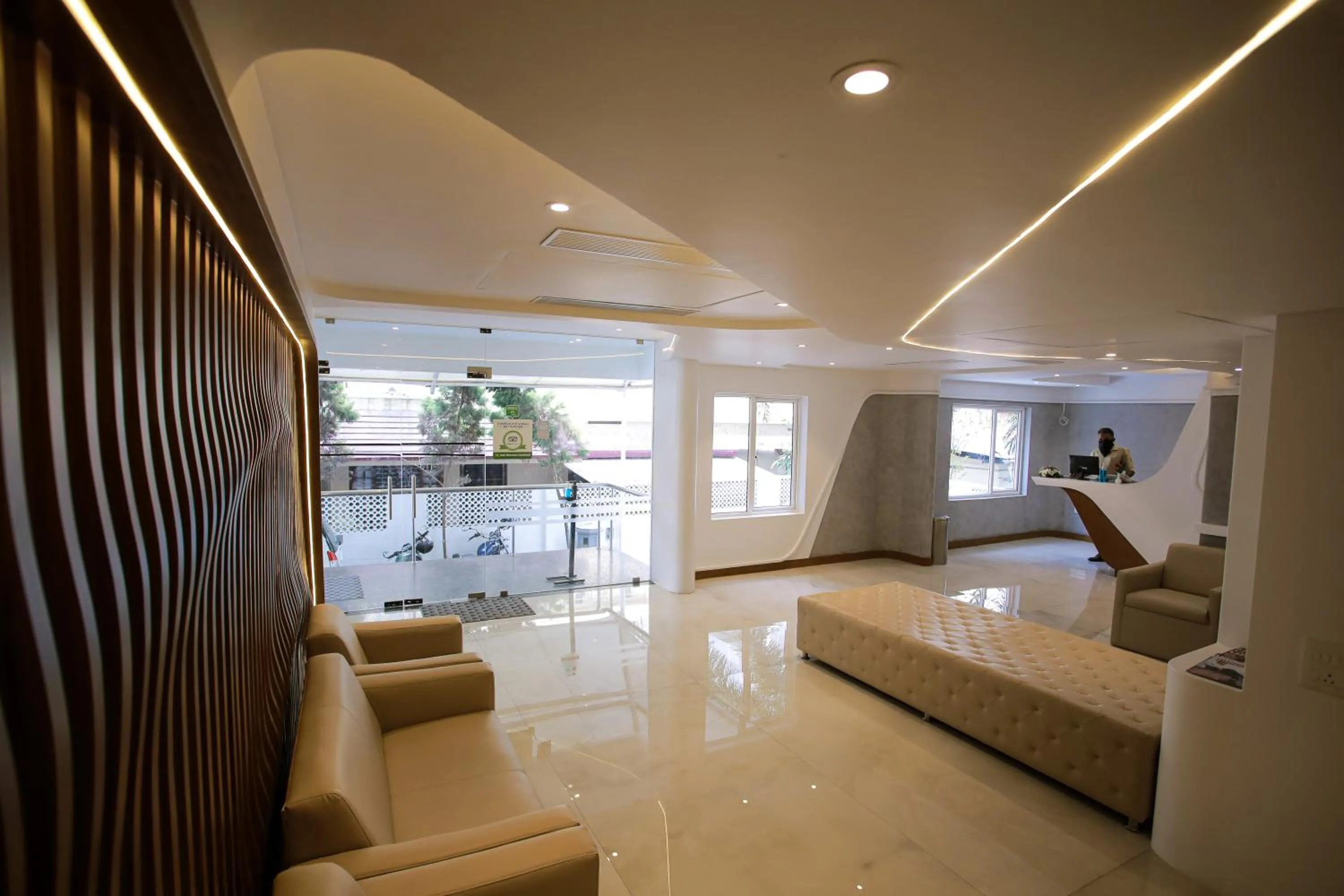 Bed in Millennium Continental