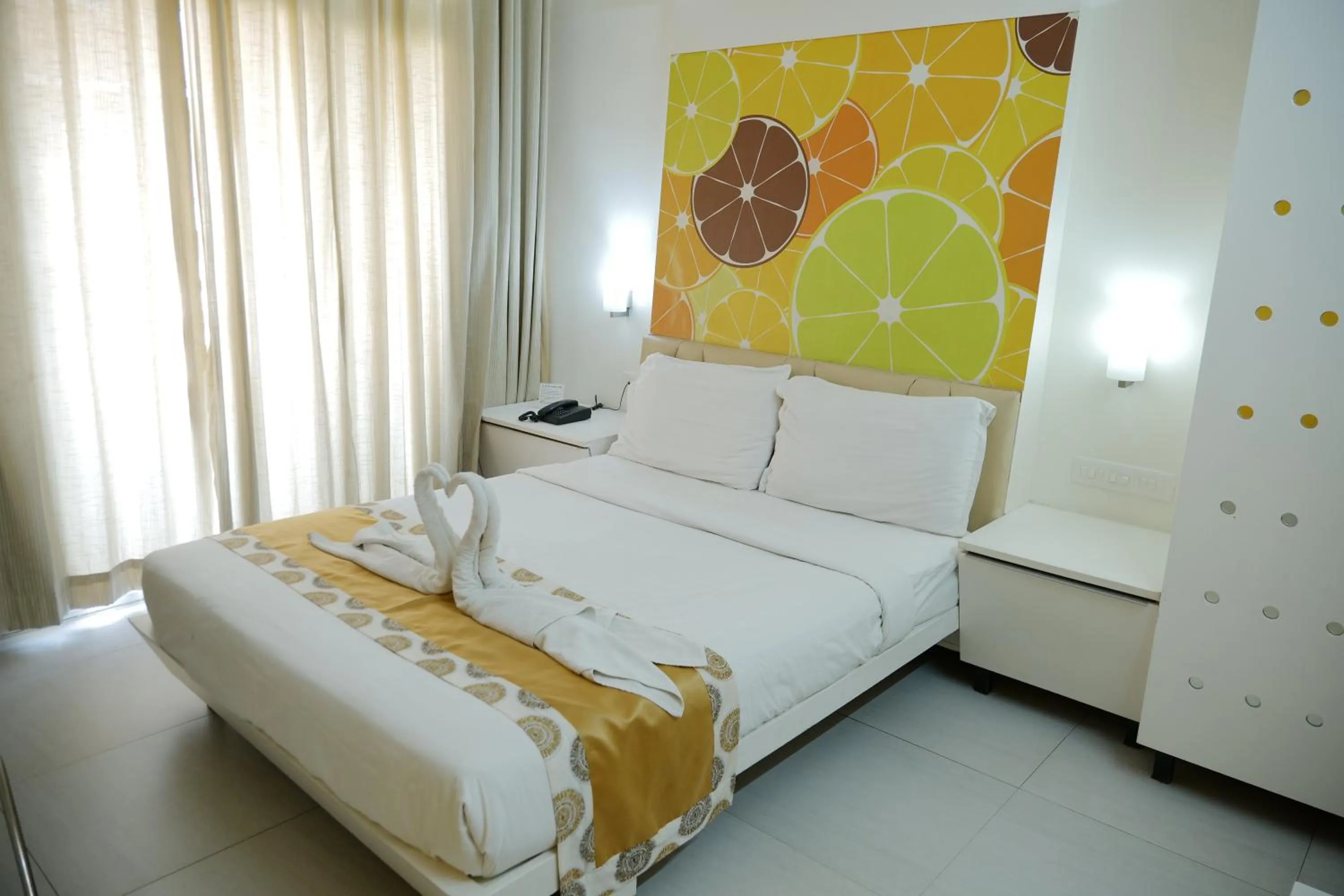 Bed in Millennium Continental