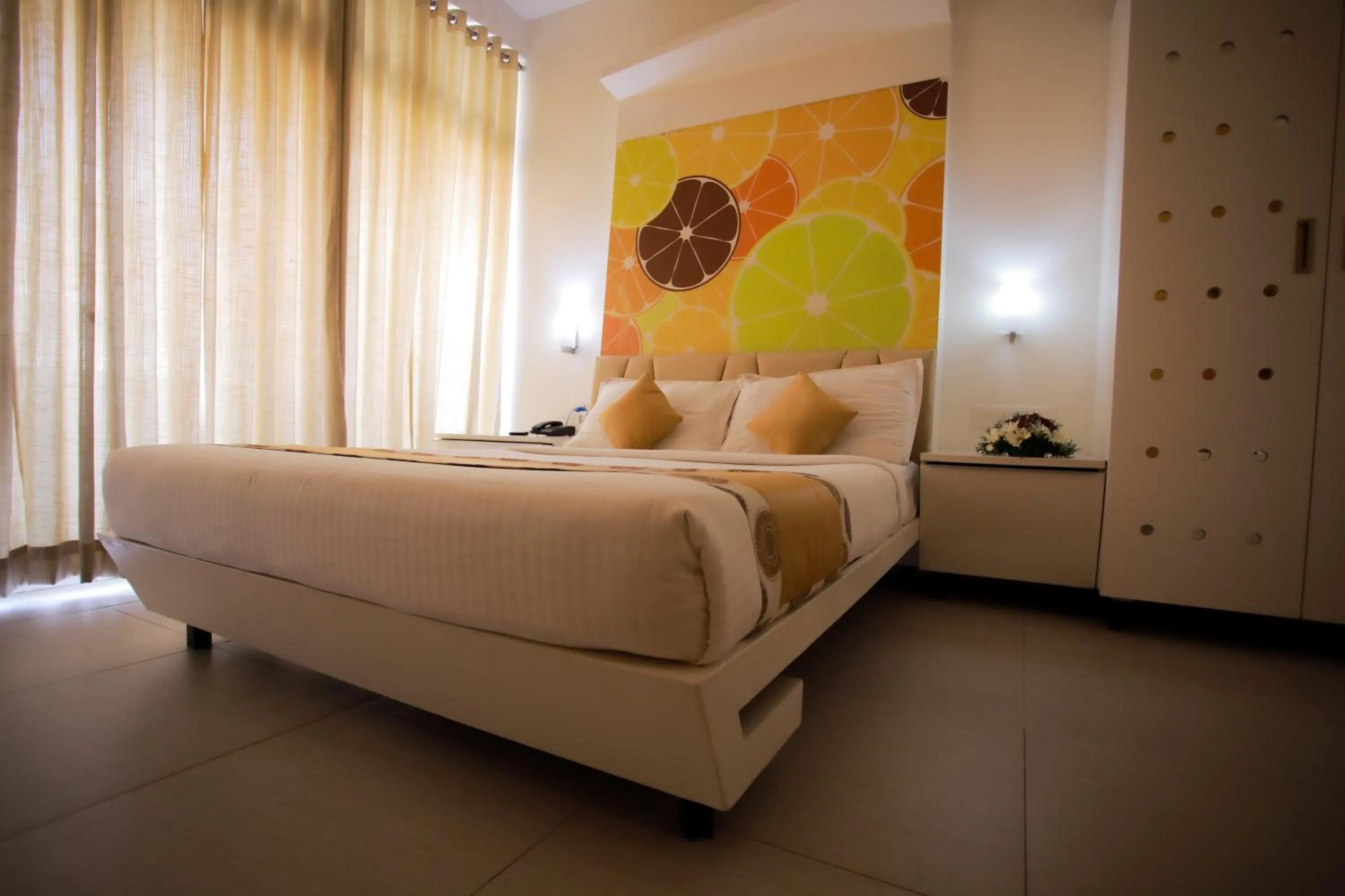 Bed in Millennium Continental