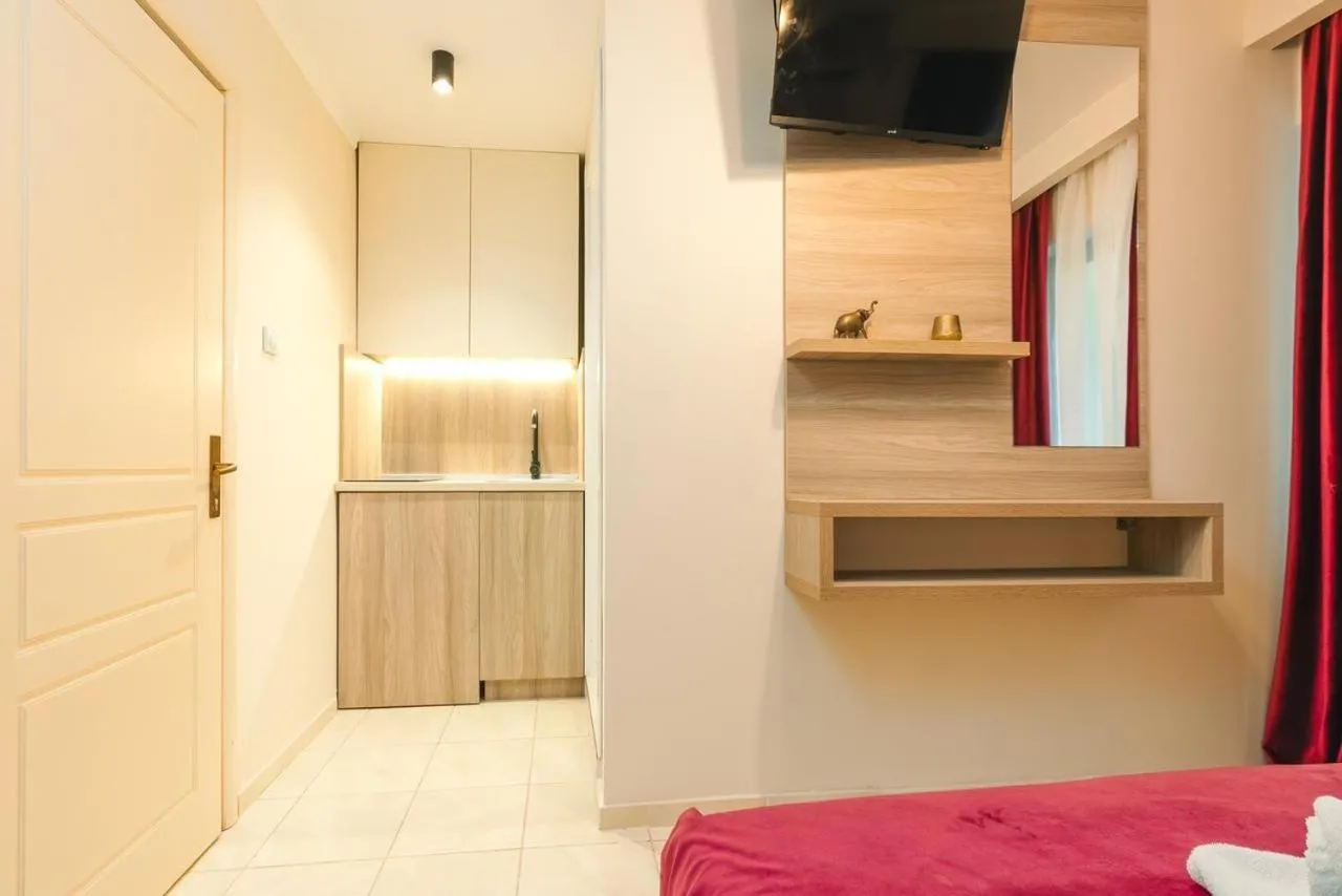 TV and multimedia, Bed in Apartments Ada Bojana