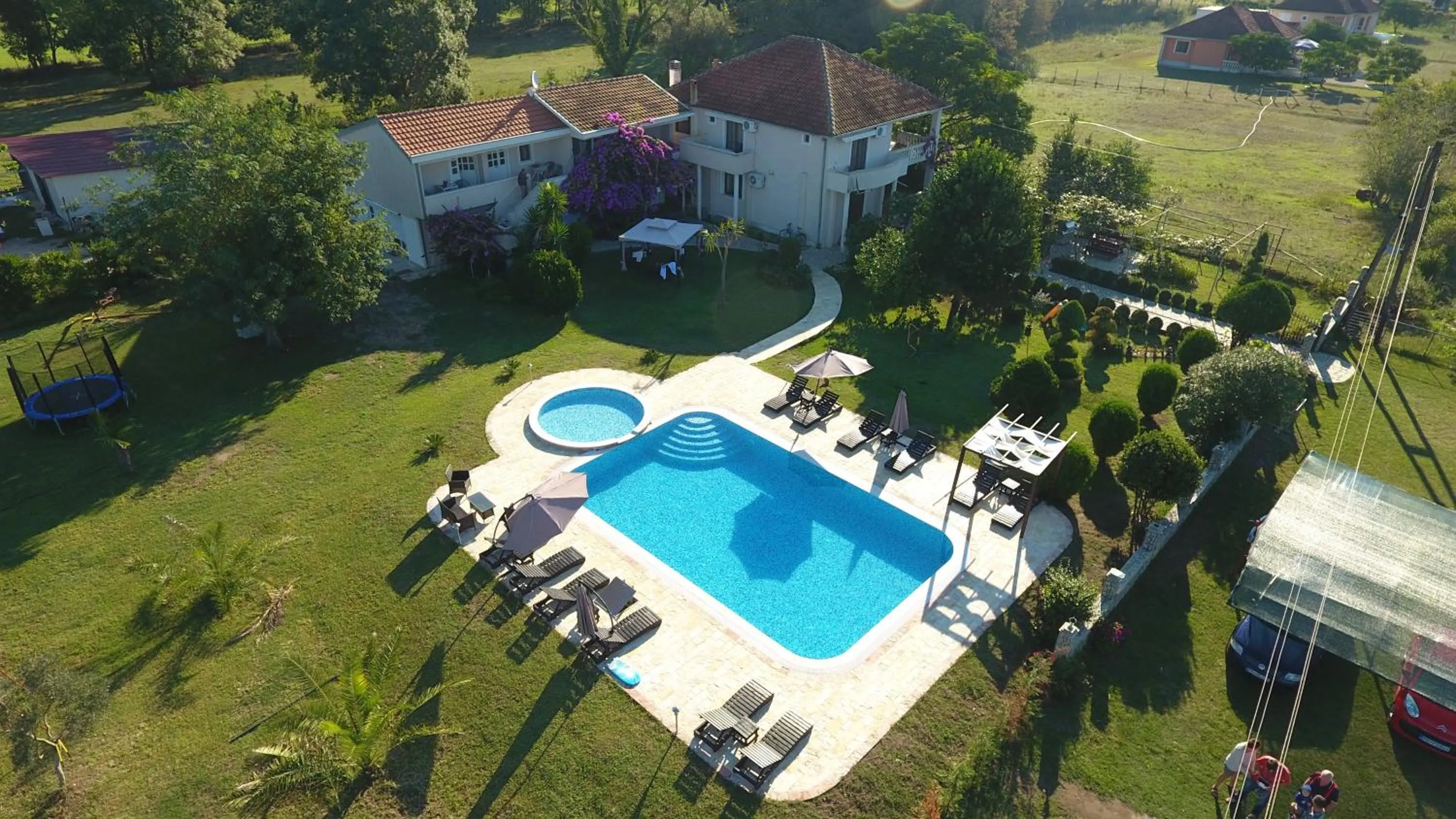 Property building in Apartments Ada Bojana