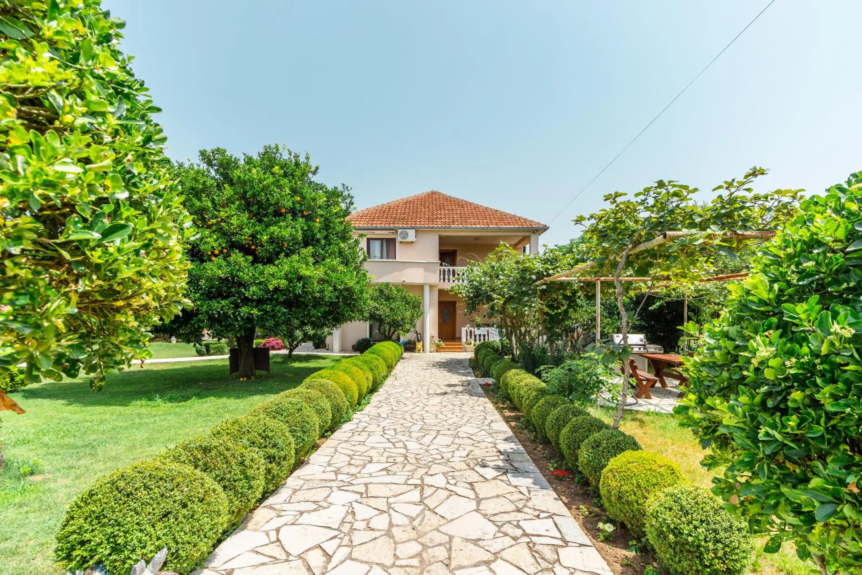 Property building in Apartments Ada Bojana