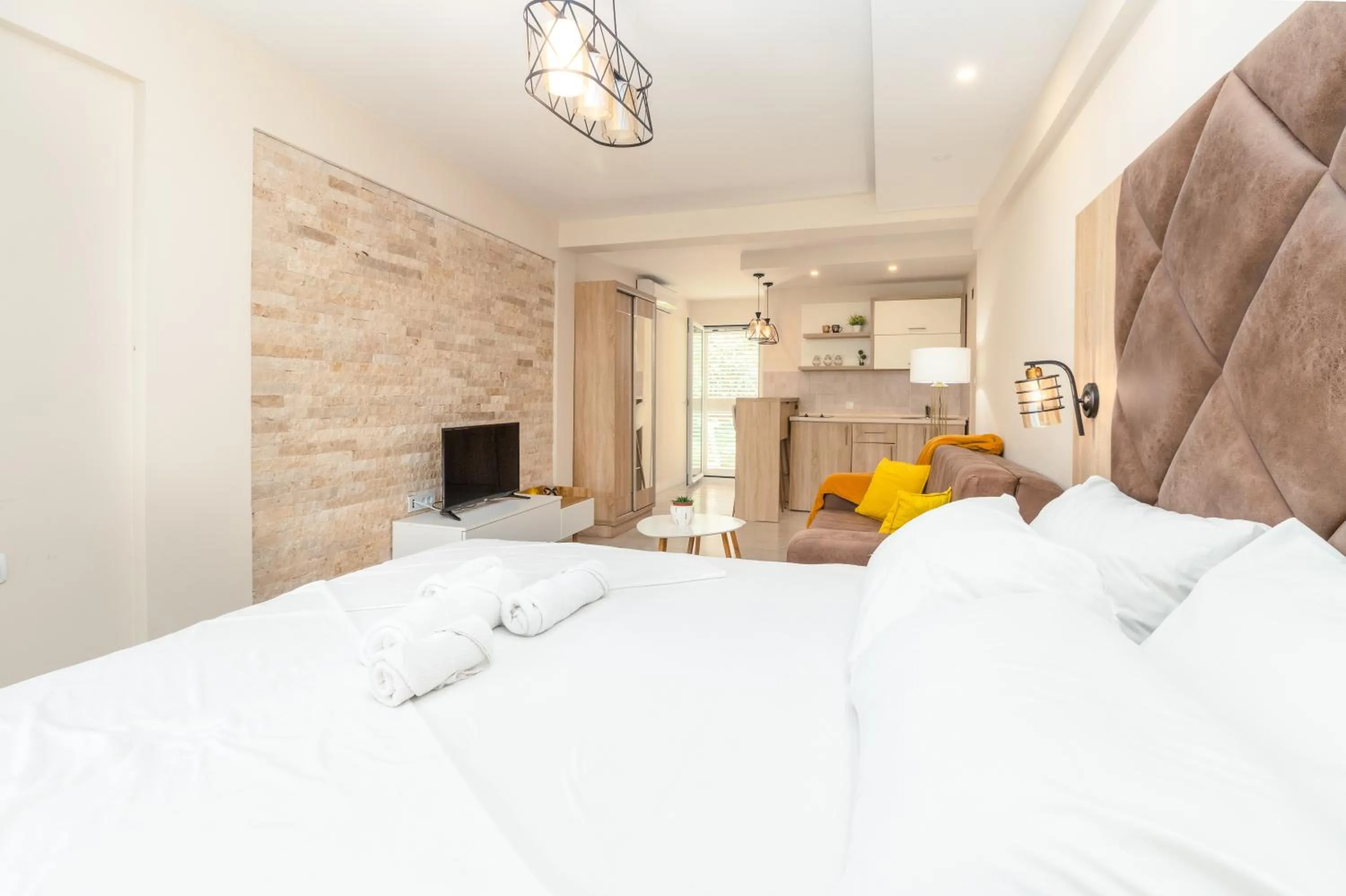 Bed in Apartments Ada Bojana