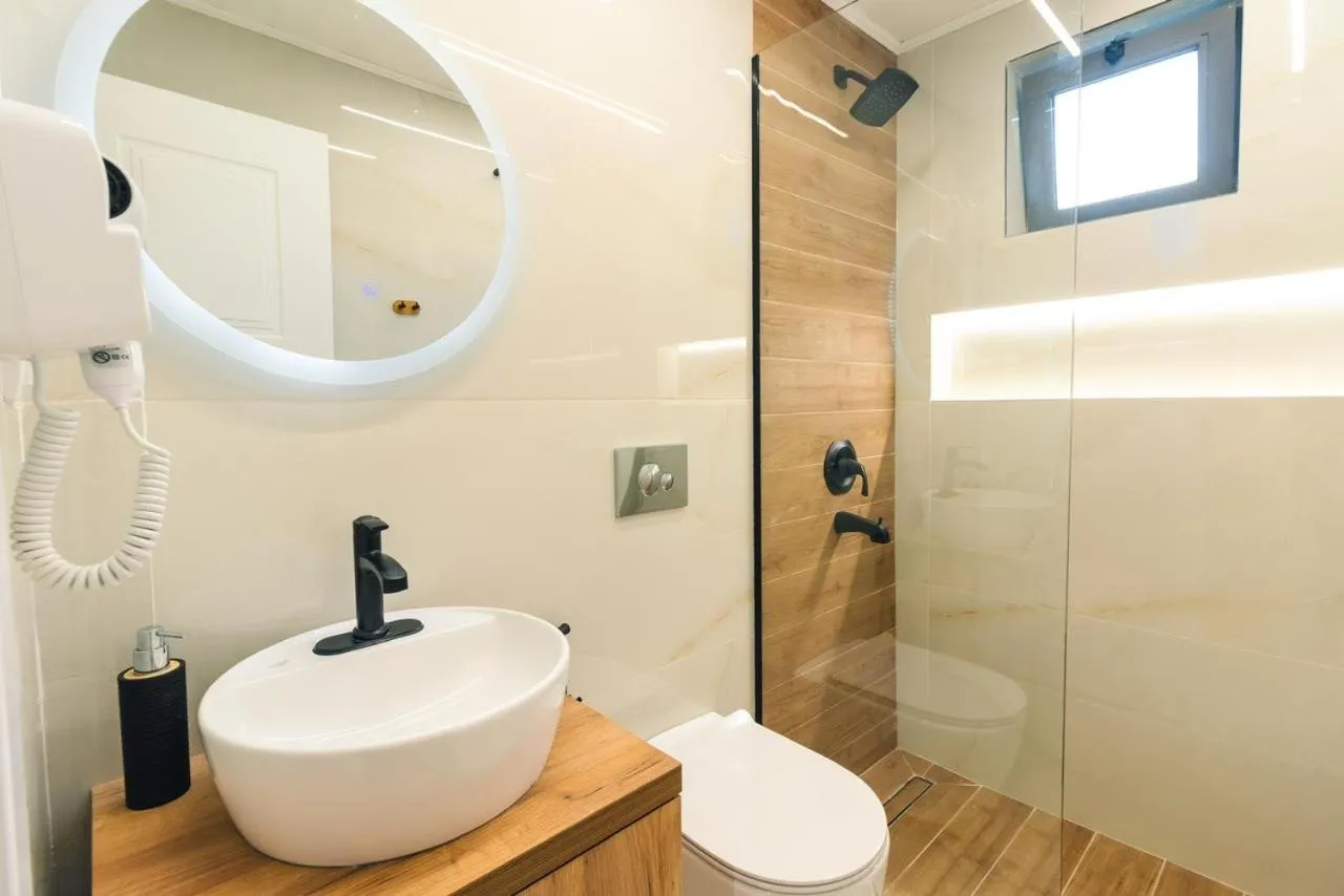 Shower in Apartments Ada Bojana
