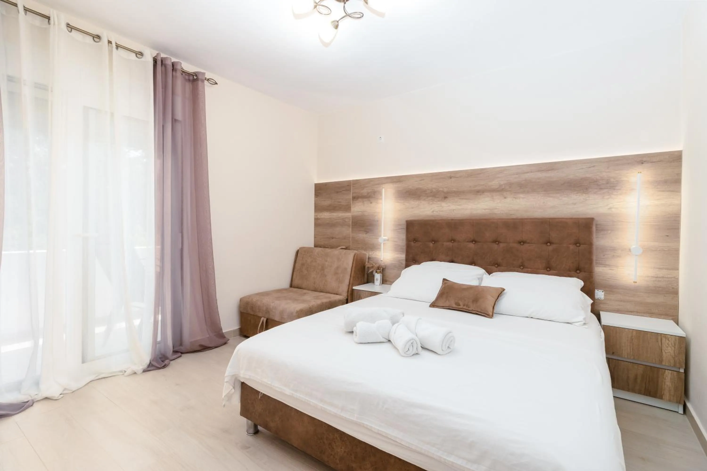 Bed in Apartments Ada Bojana