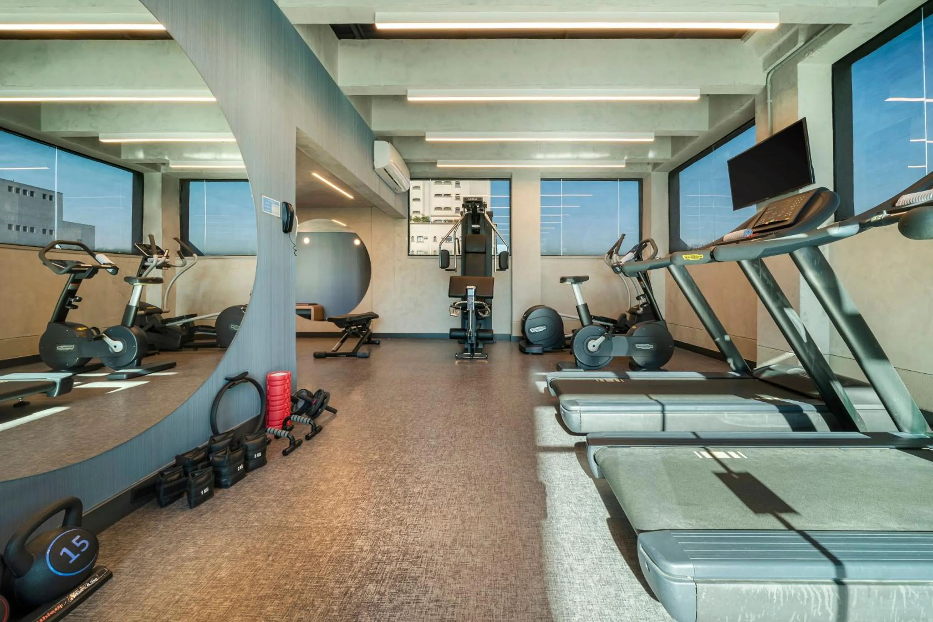 Fitness centre/facilities in Novotel SP Jardins