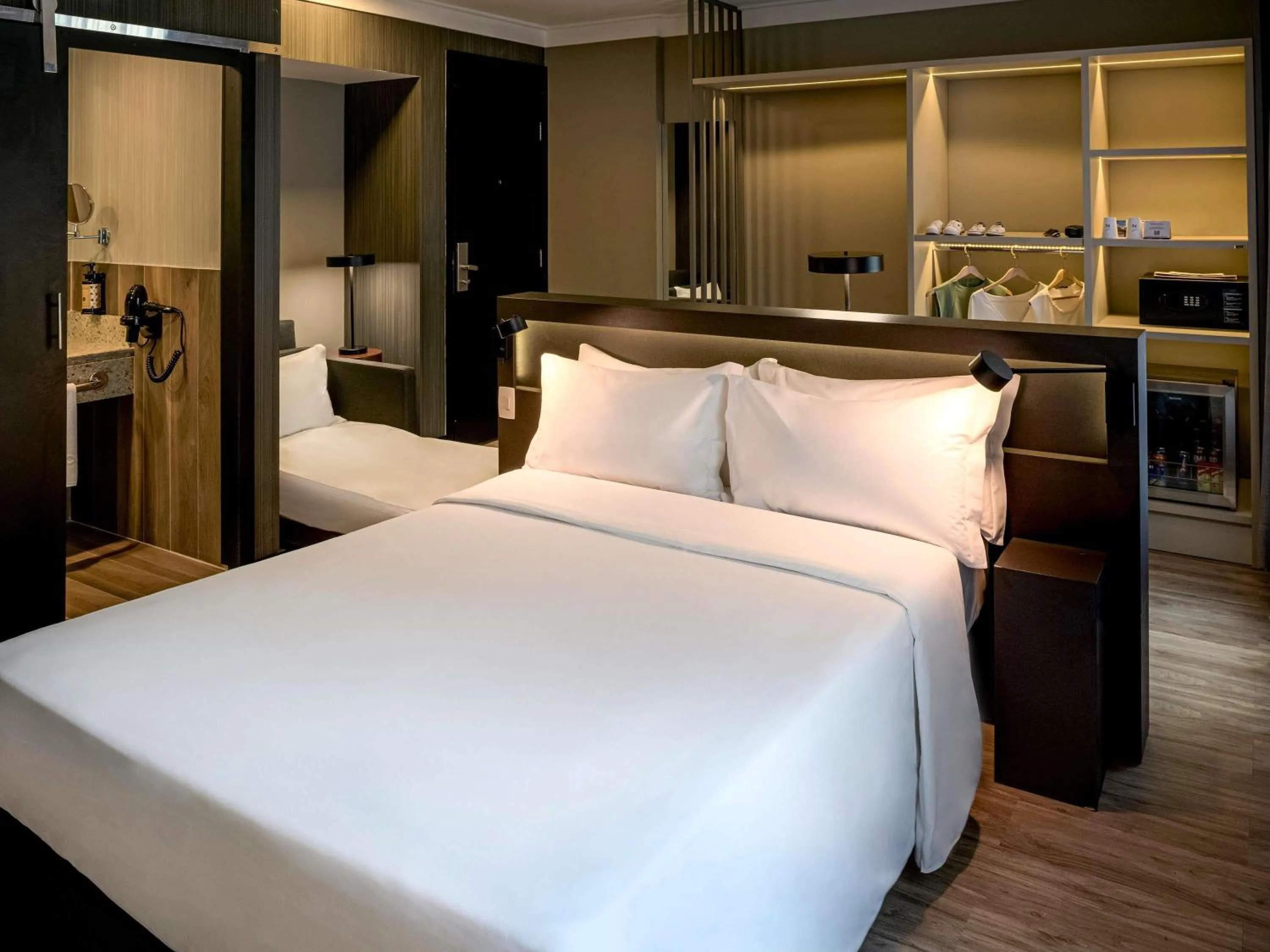 Bedroom, Bed in Novotel SP Jardins