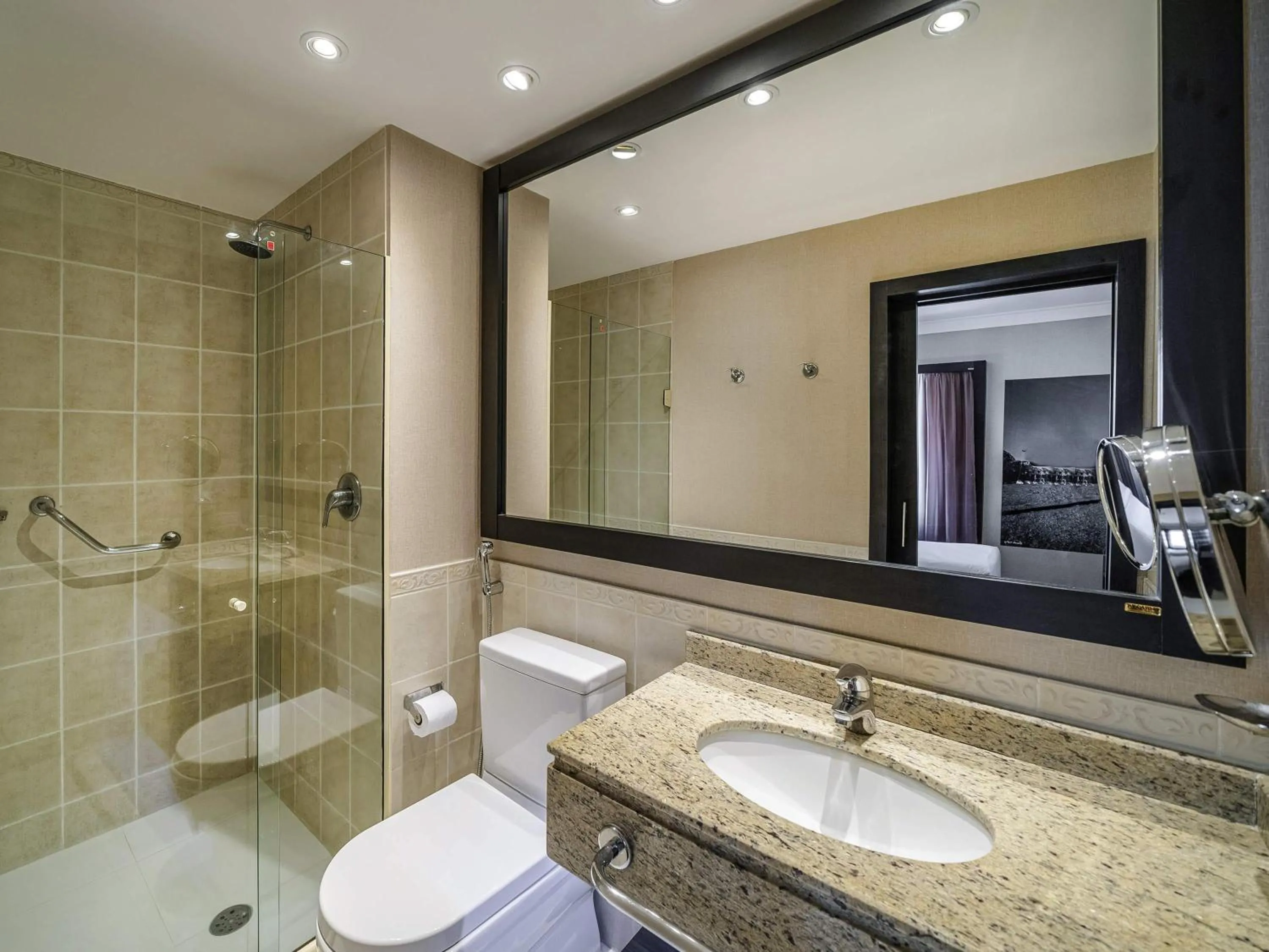 Bedroom in Novotel SP Jardins