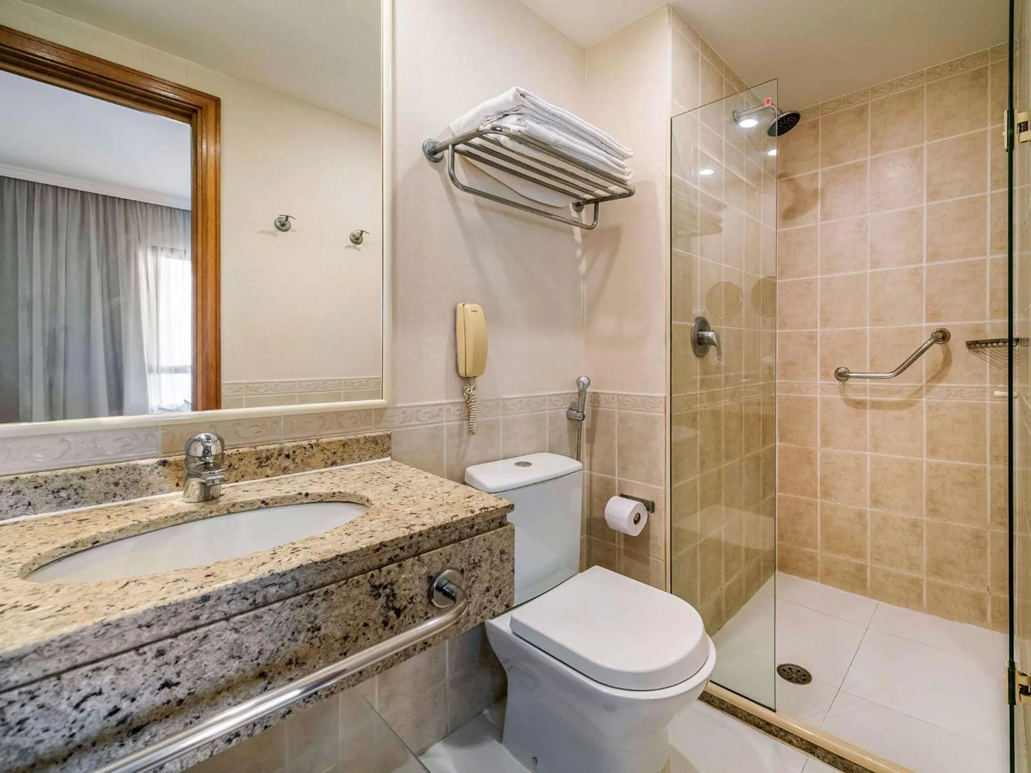 Bathroom in Novotel SP Jardins