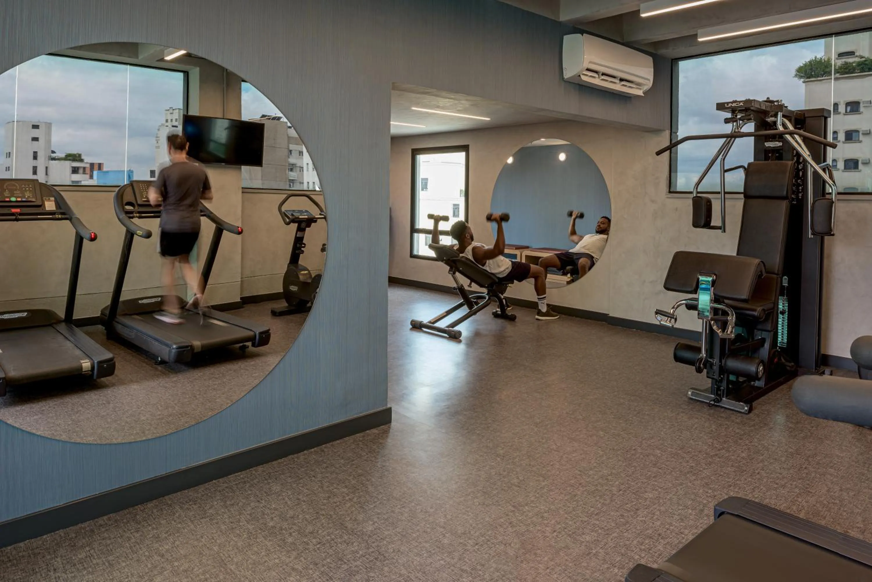 Fitness centre/facilities in Novotel SP Jardins