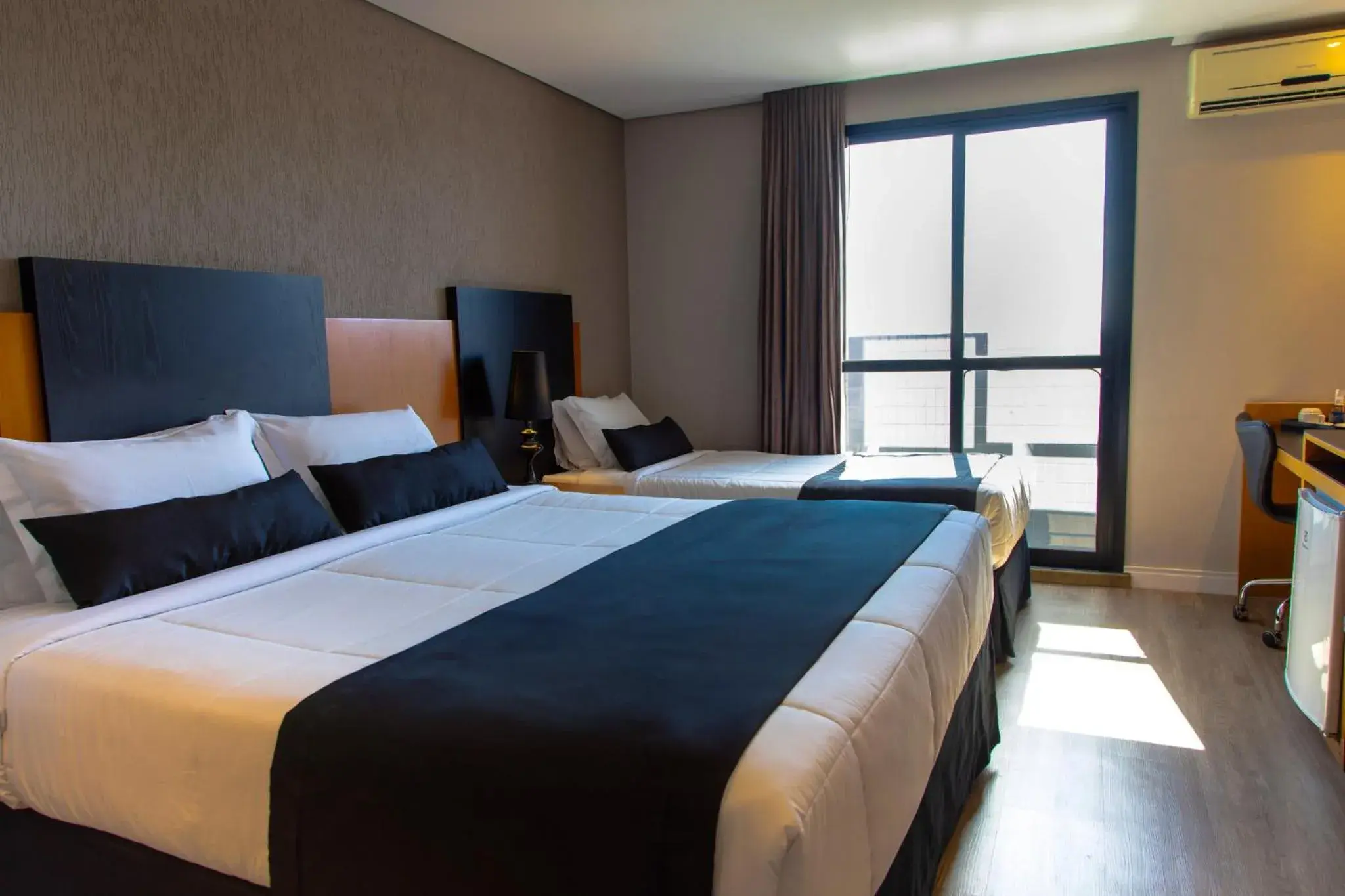 Bed in Slaviero Curitiba Batel Bed in Slaviero Curitiba Batel