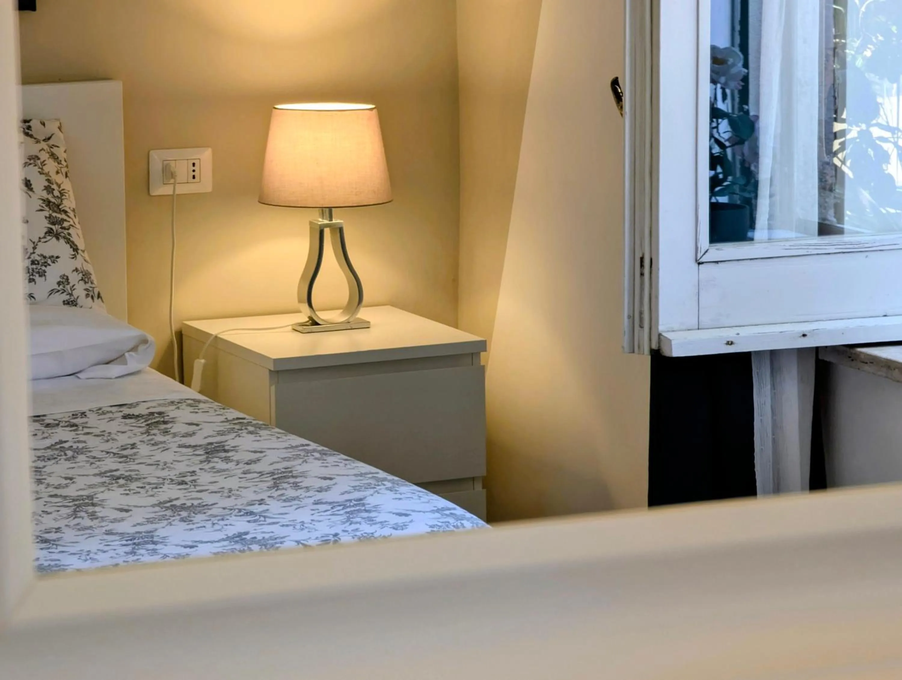 Bed in La Locanda Dell'Arte-Museo