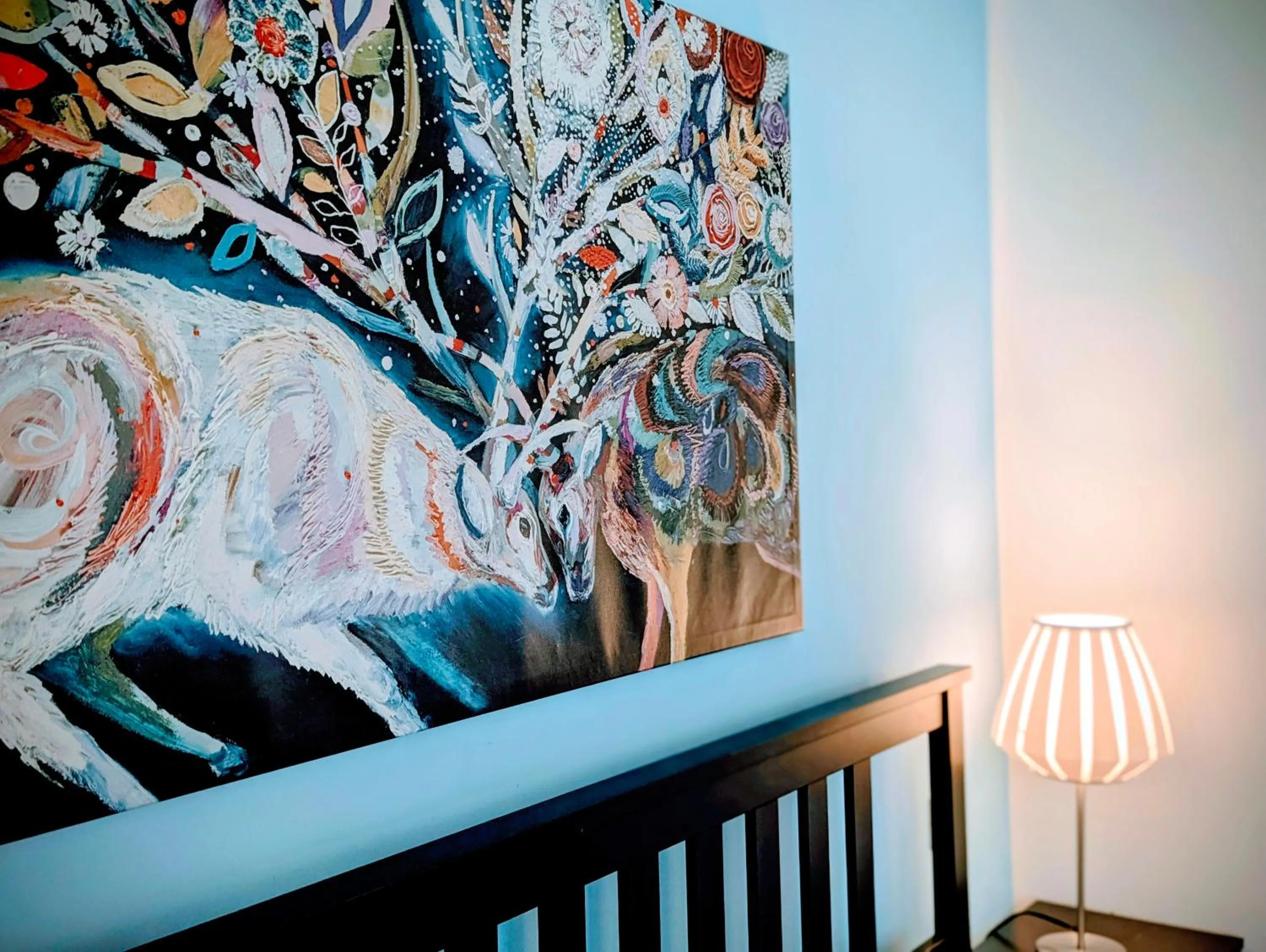 Decorative detail in La Locanda Dell'Arte-Museo