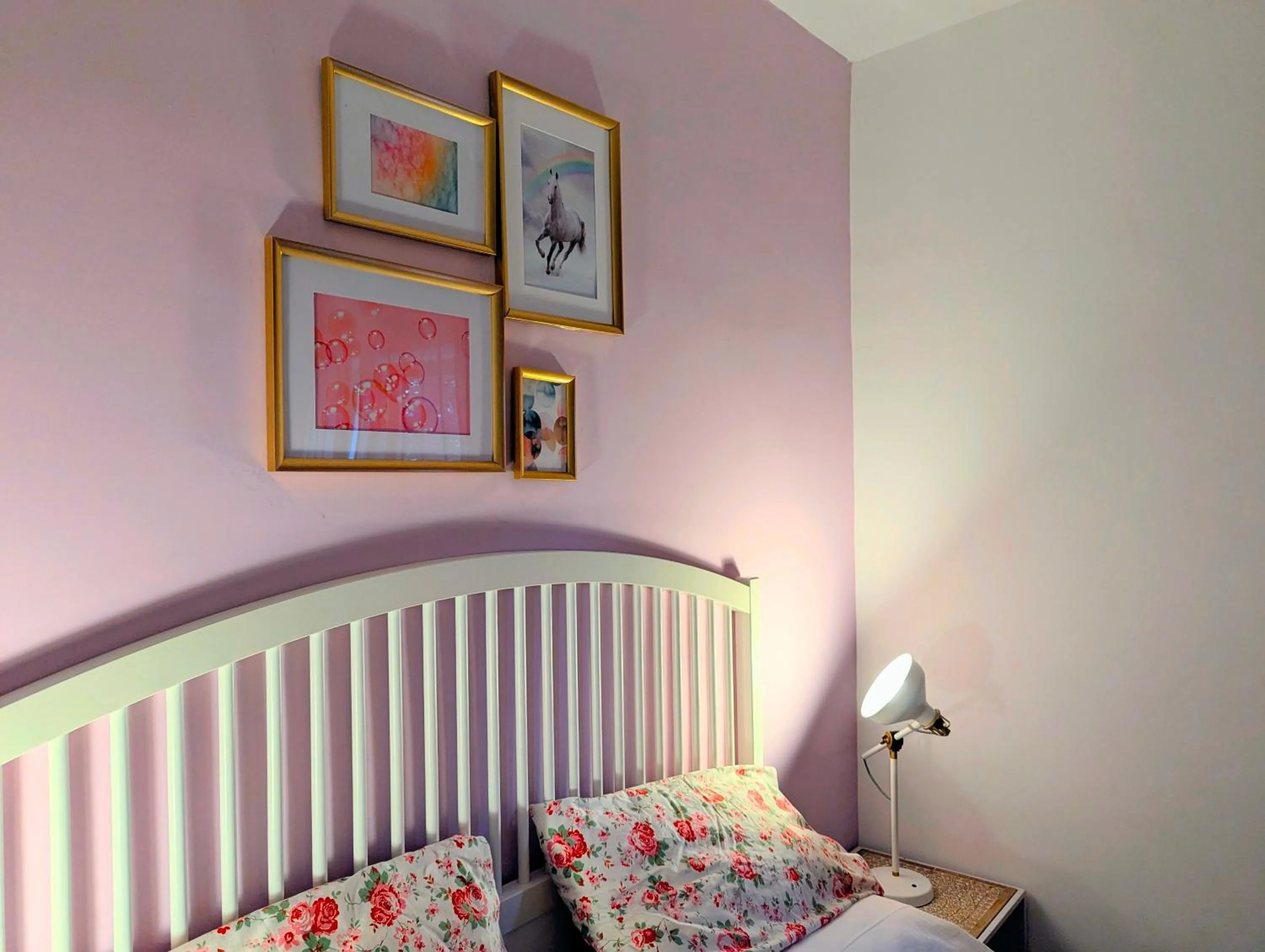 Bed in La Locanda Dell'Arte-Museo