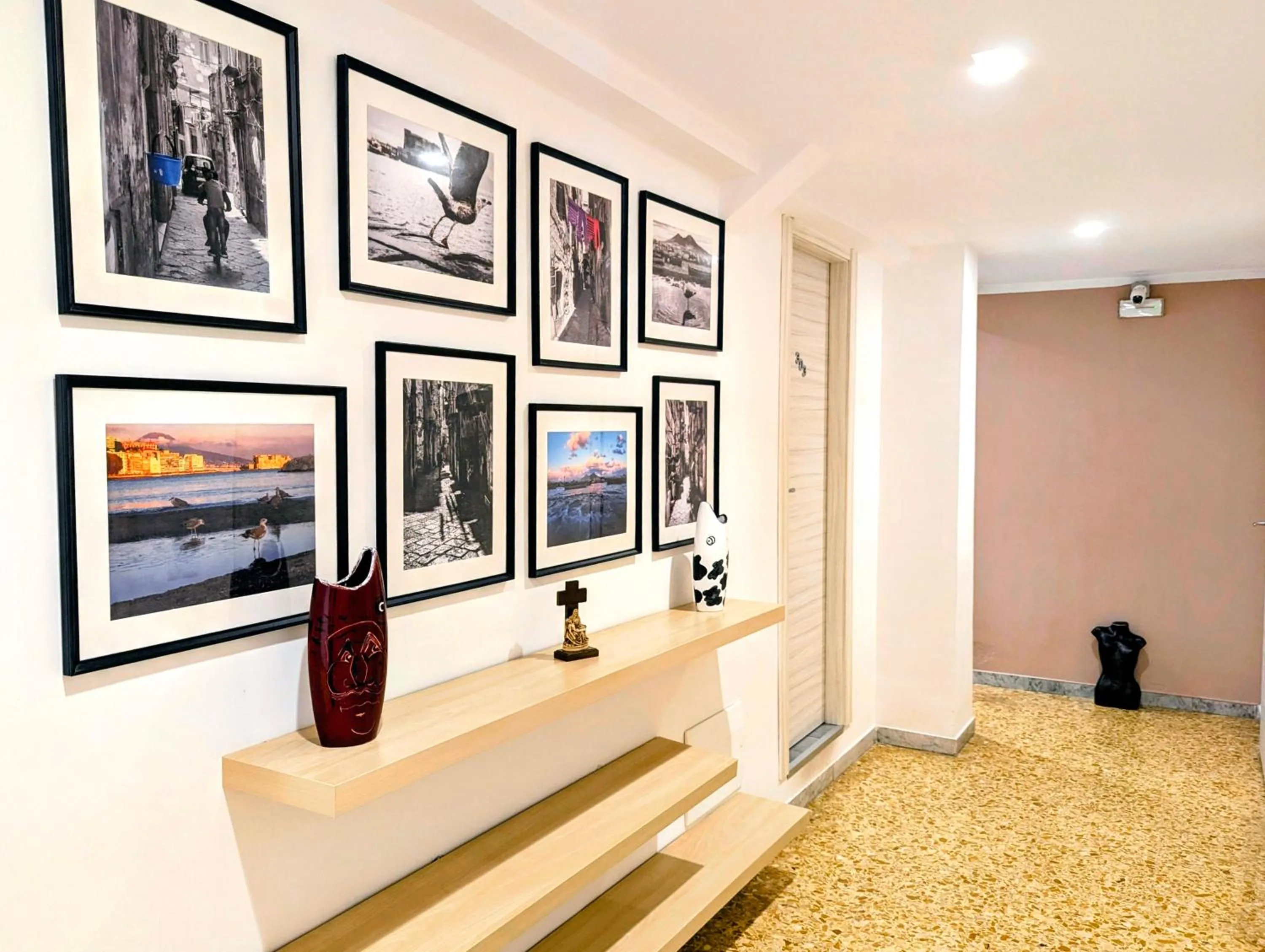 Lobby or reception in La Locanda Dell'Arte-Museo