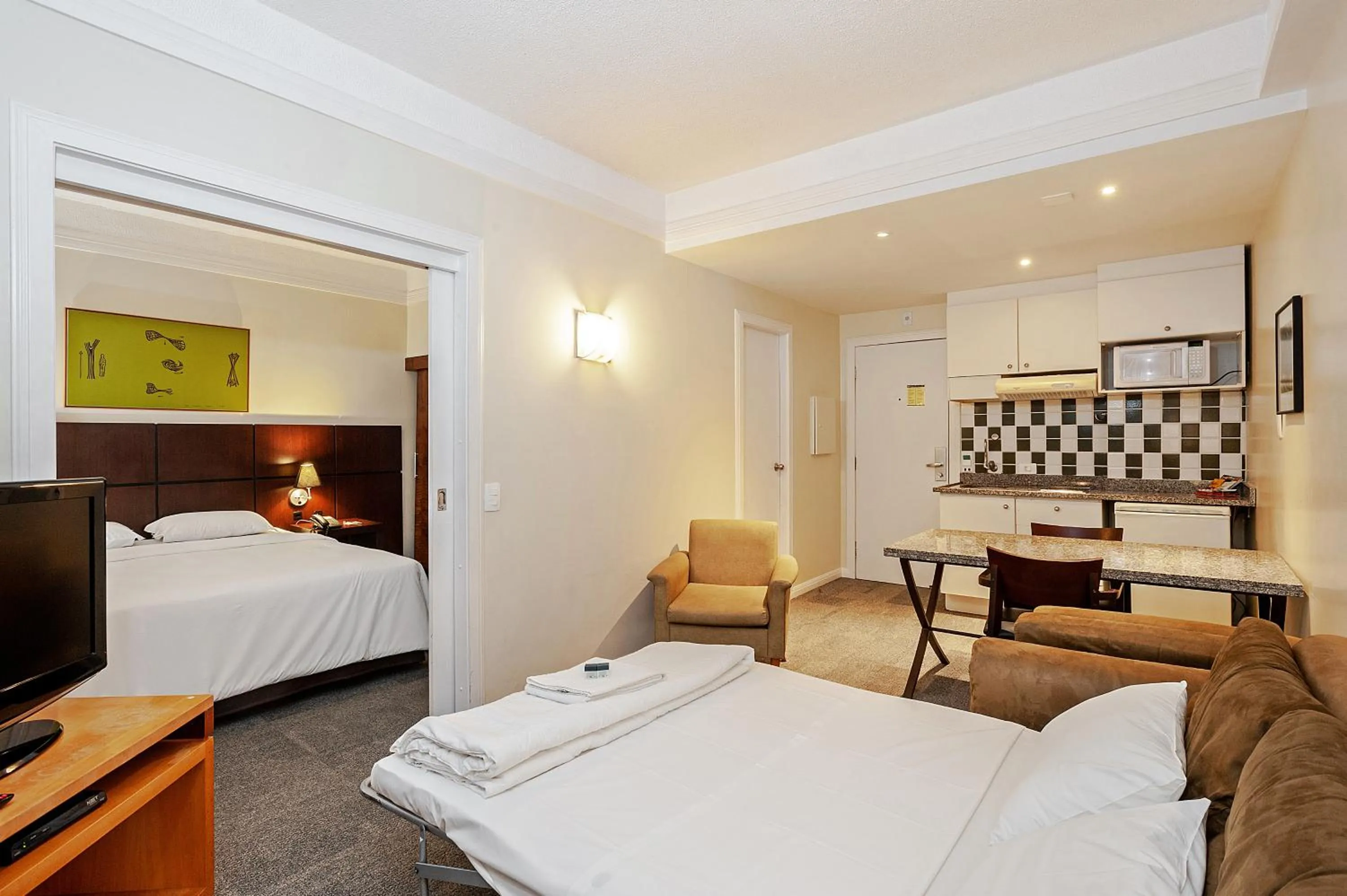 Bed in Slaviero Curitiba Shopping