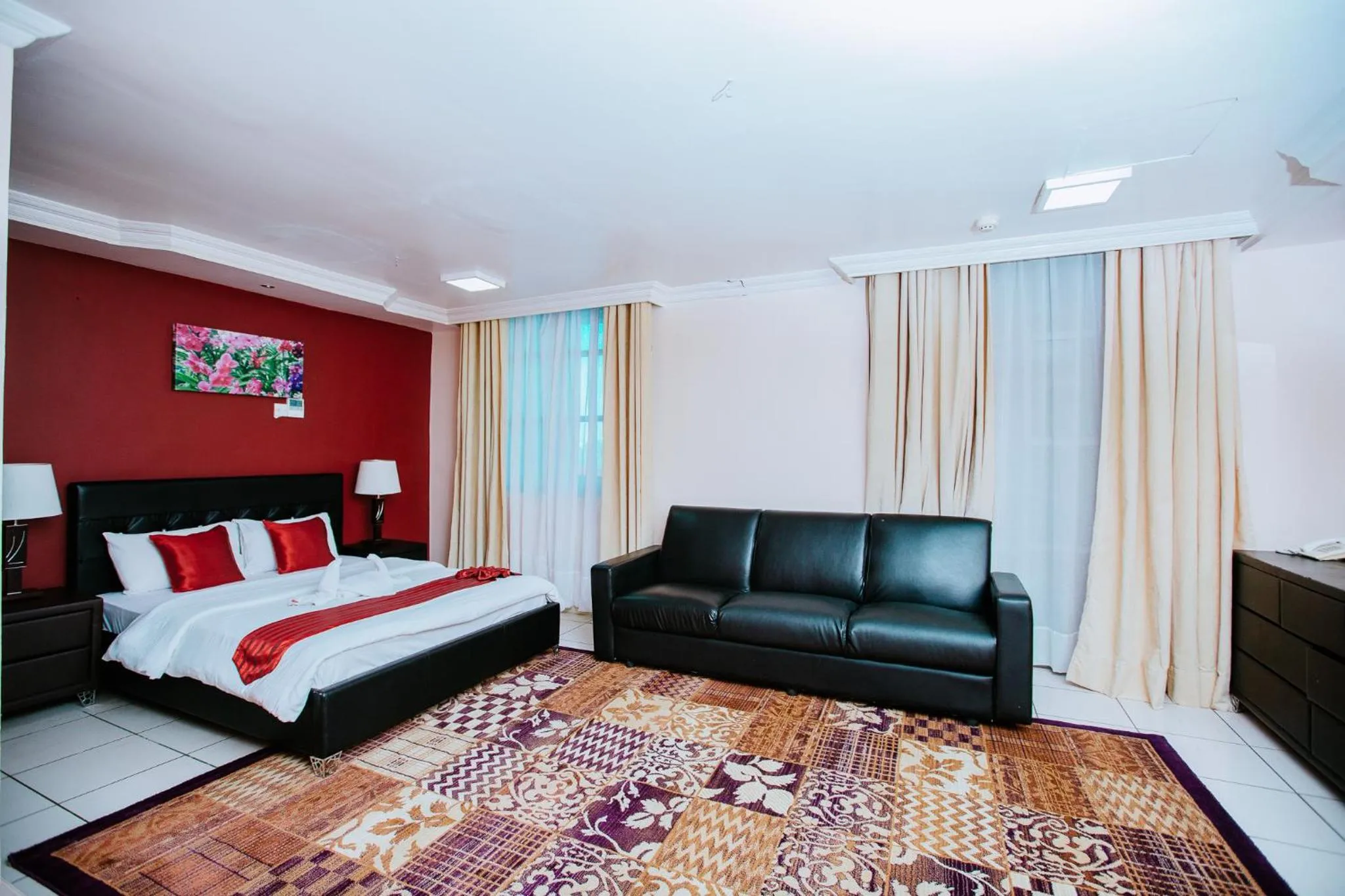 Bed in Mayfair Hotel