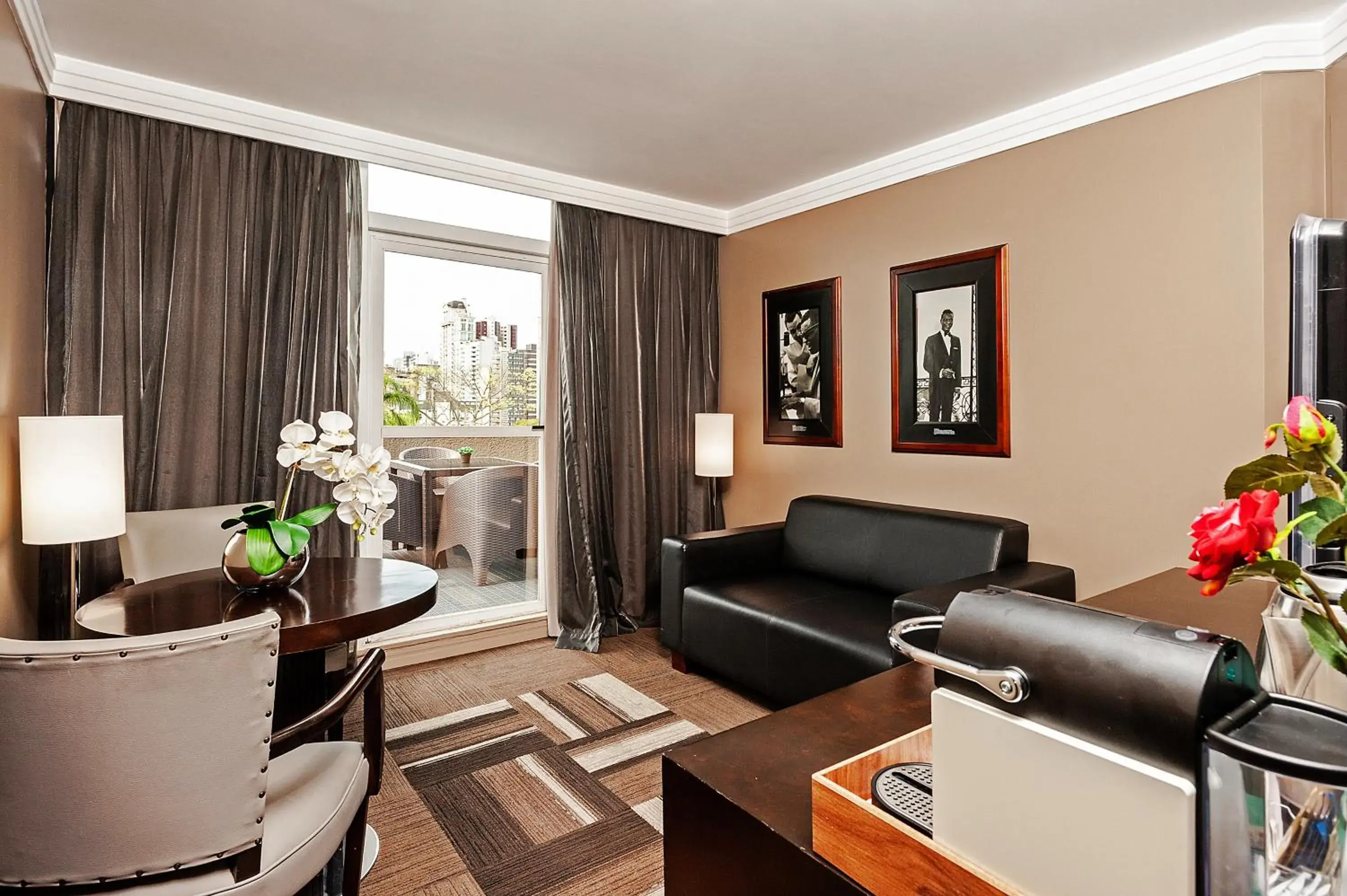 Living room in Full Jazz by Slaviero Hotéis Living room in Full Jazz by Slaviero Hotéis