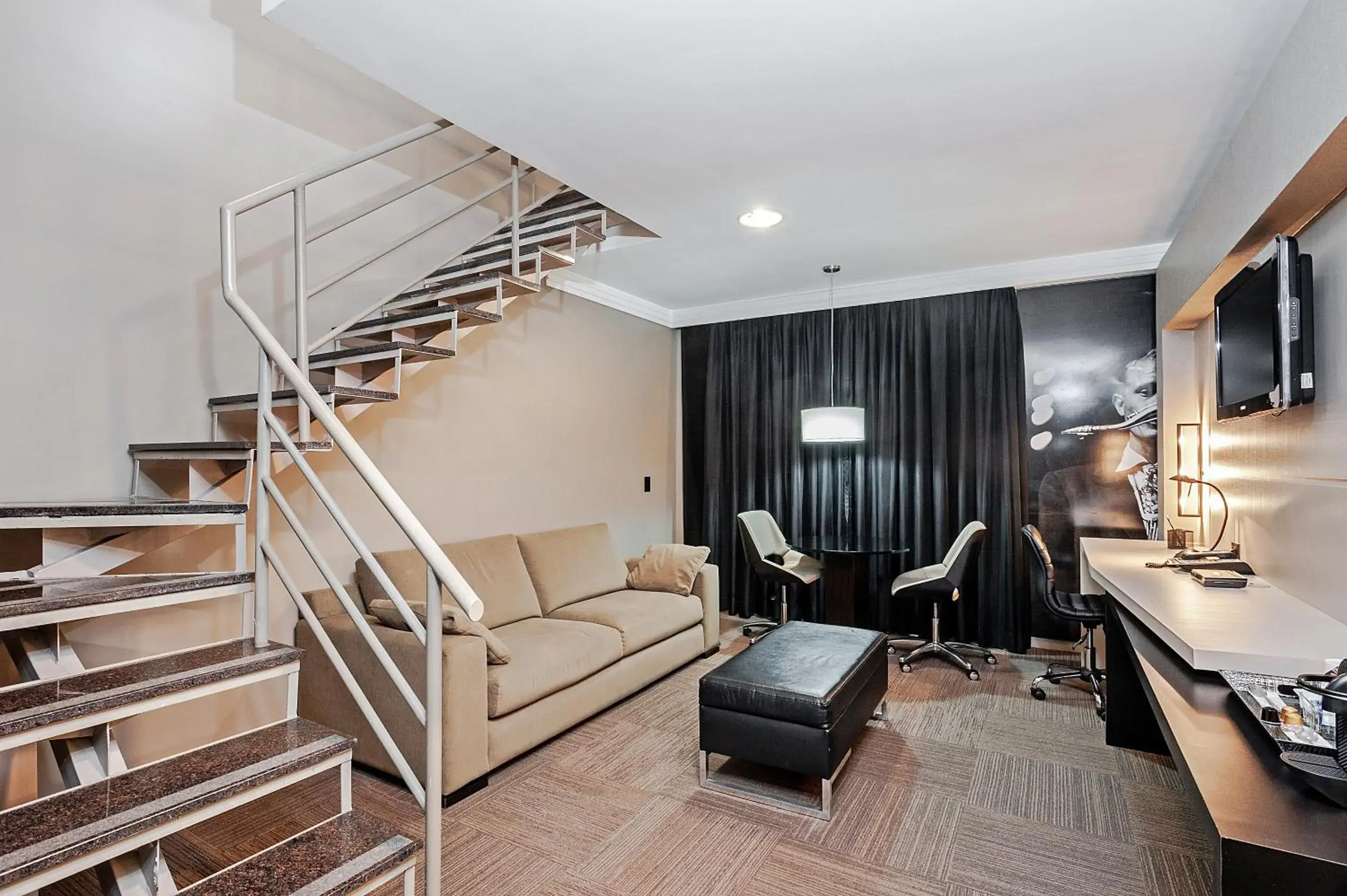 Photo of the whole room in Full Jazz by Slaviero Hotéis Photo of the whole room in Full Jazz by Slaviero Hotéis