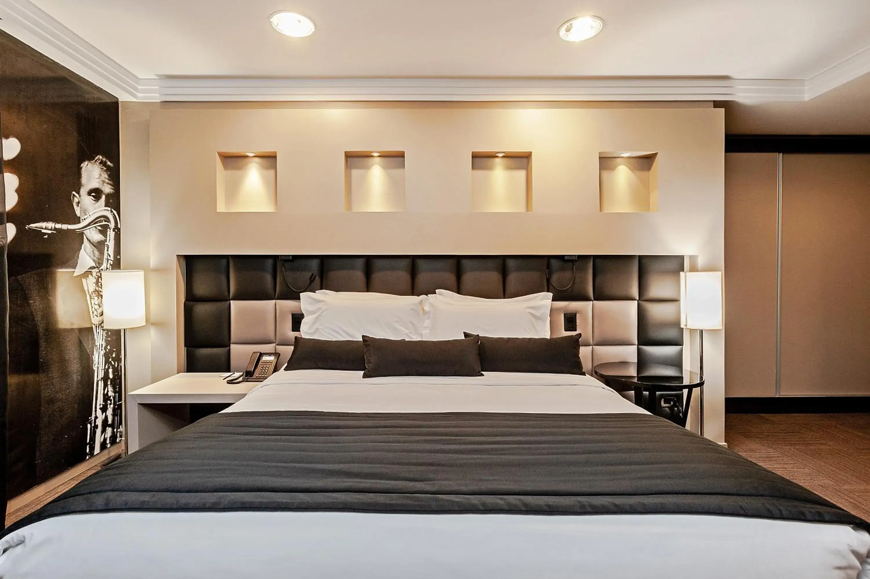 Bed in Full Jazz by Slaviero Hotéis Bed in Full Jazz by Slaviero Hotéis