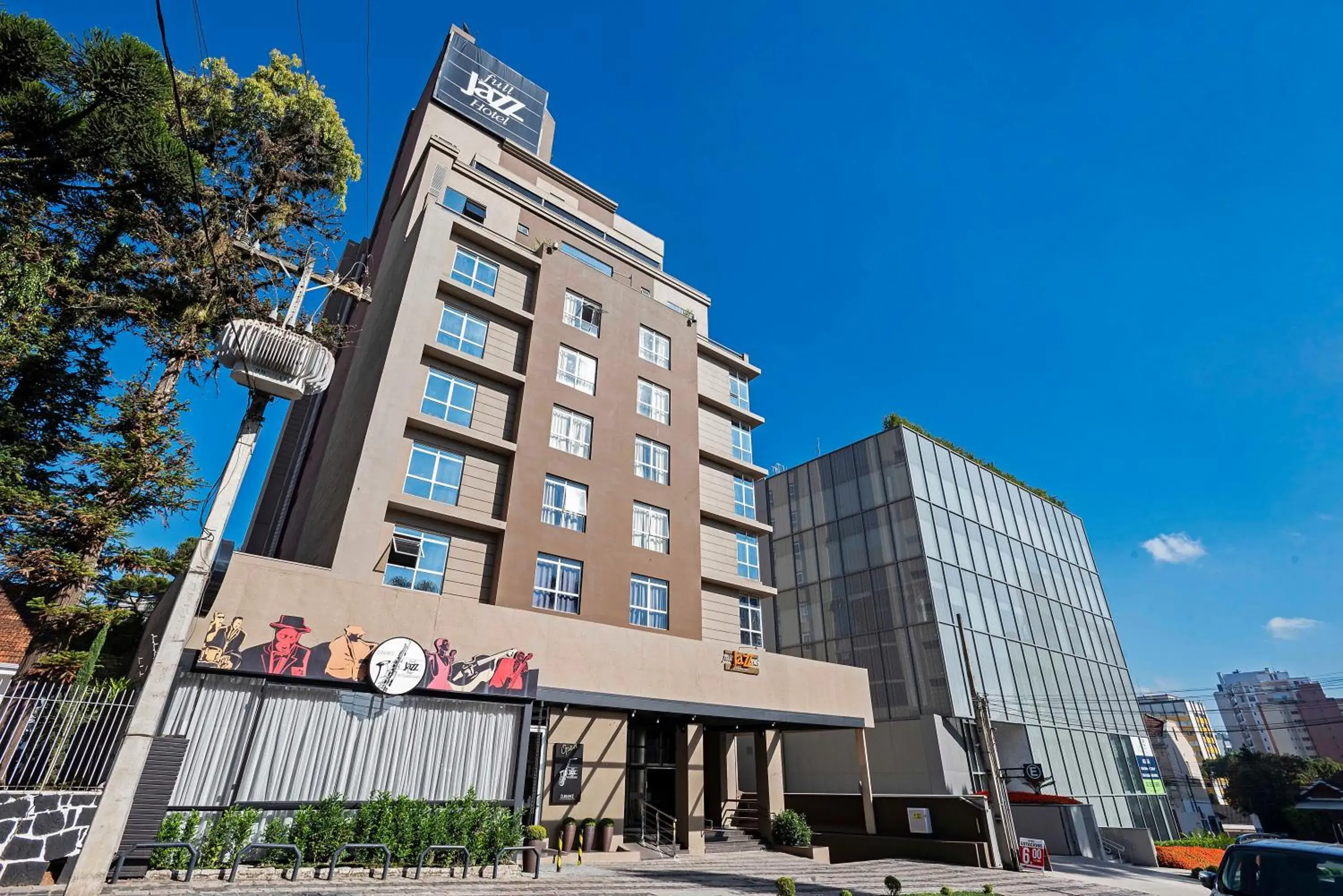 Property building in Full Jazz by Slaviero Hotéis Property building in Full Jazz by Slaviero Hotéis