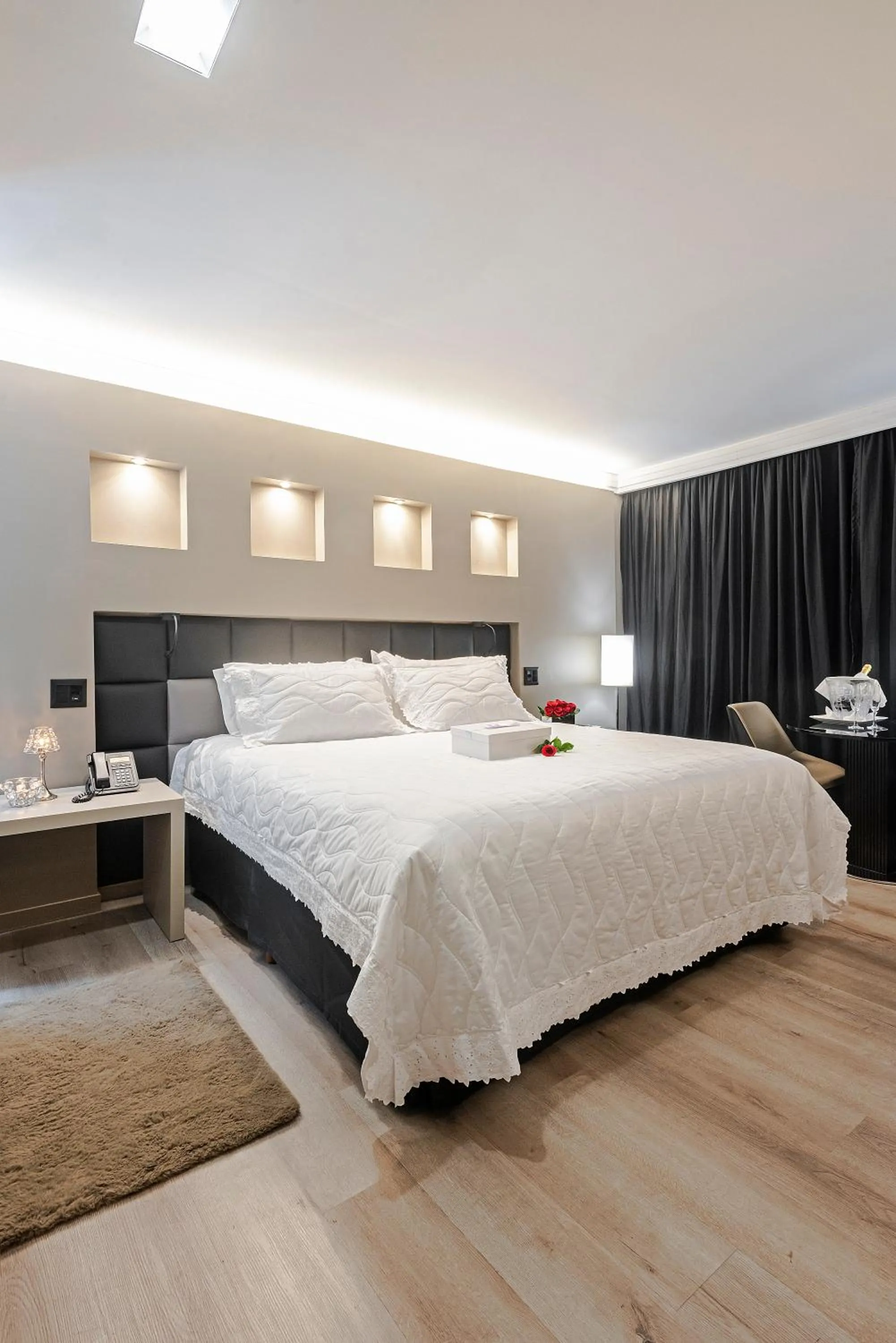 Area and facilities, Bed in Full Jazz by Slaviero Hotéis