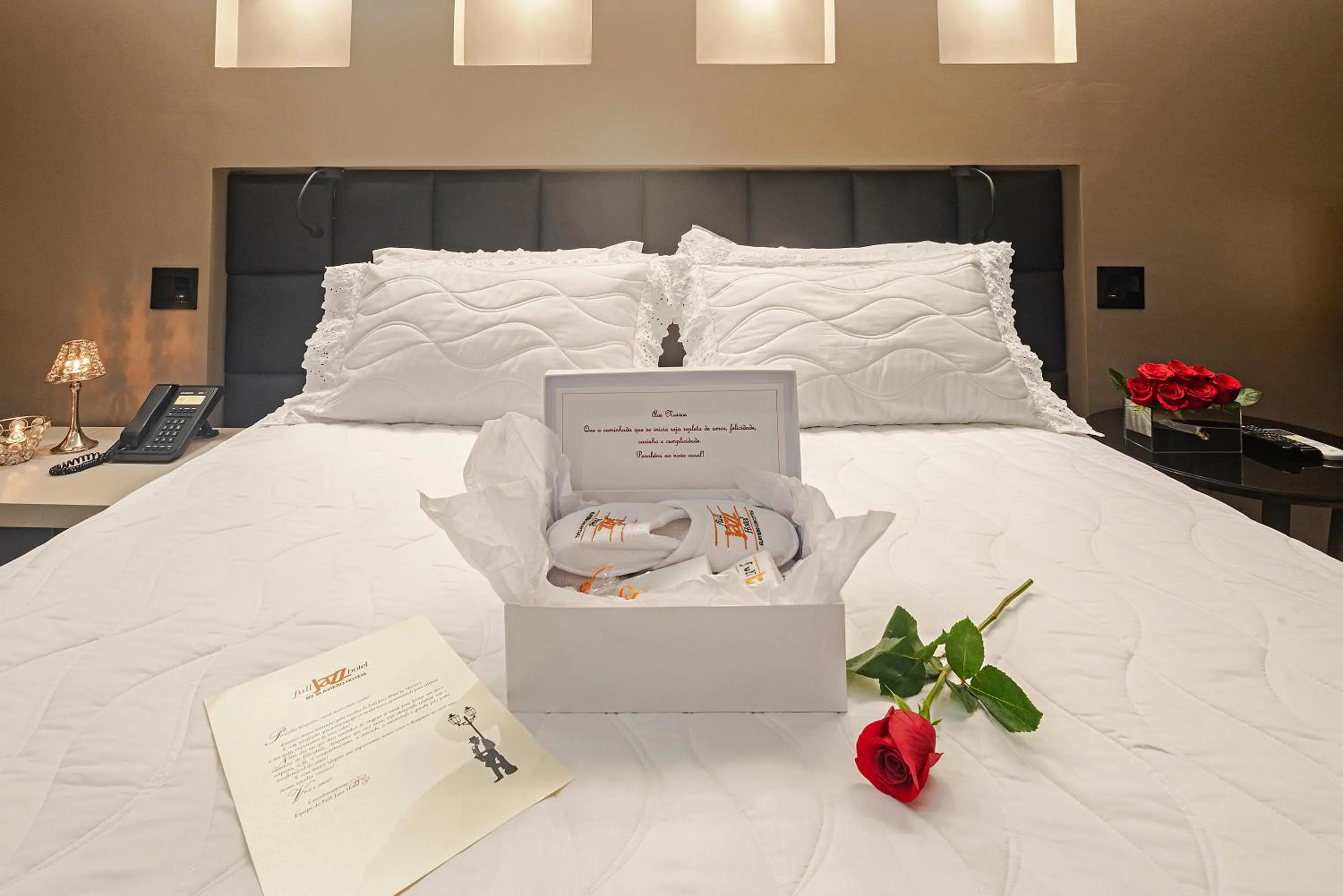 Area and facilities, Bed in Full Jazz by Slaviero Hotéis