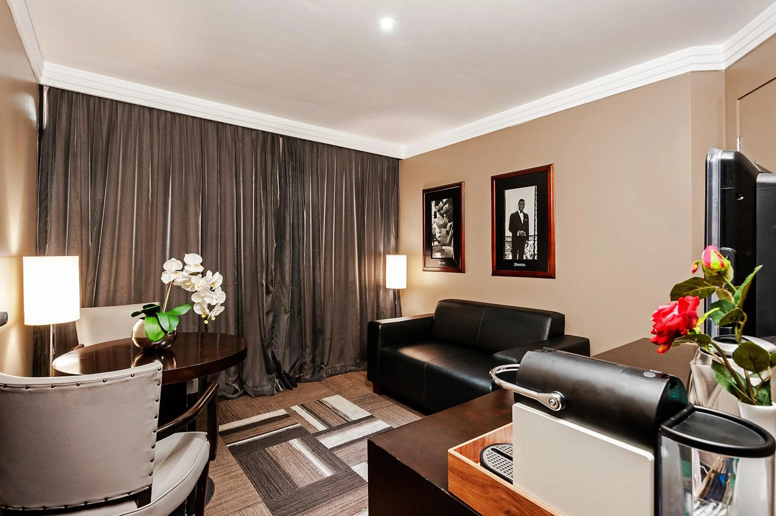 Living room in Full Jazz by Slaviero Hotéis