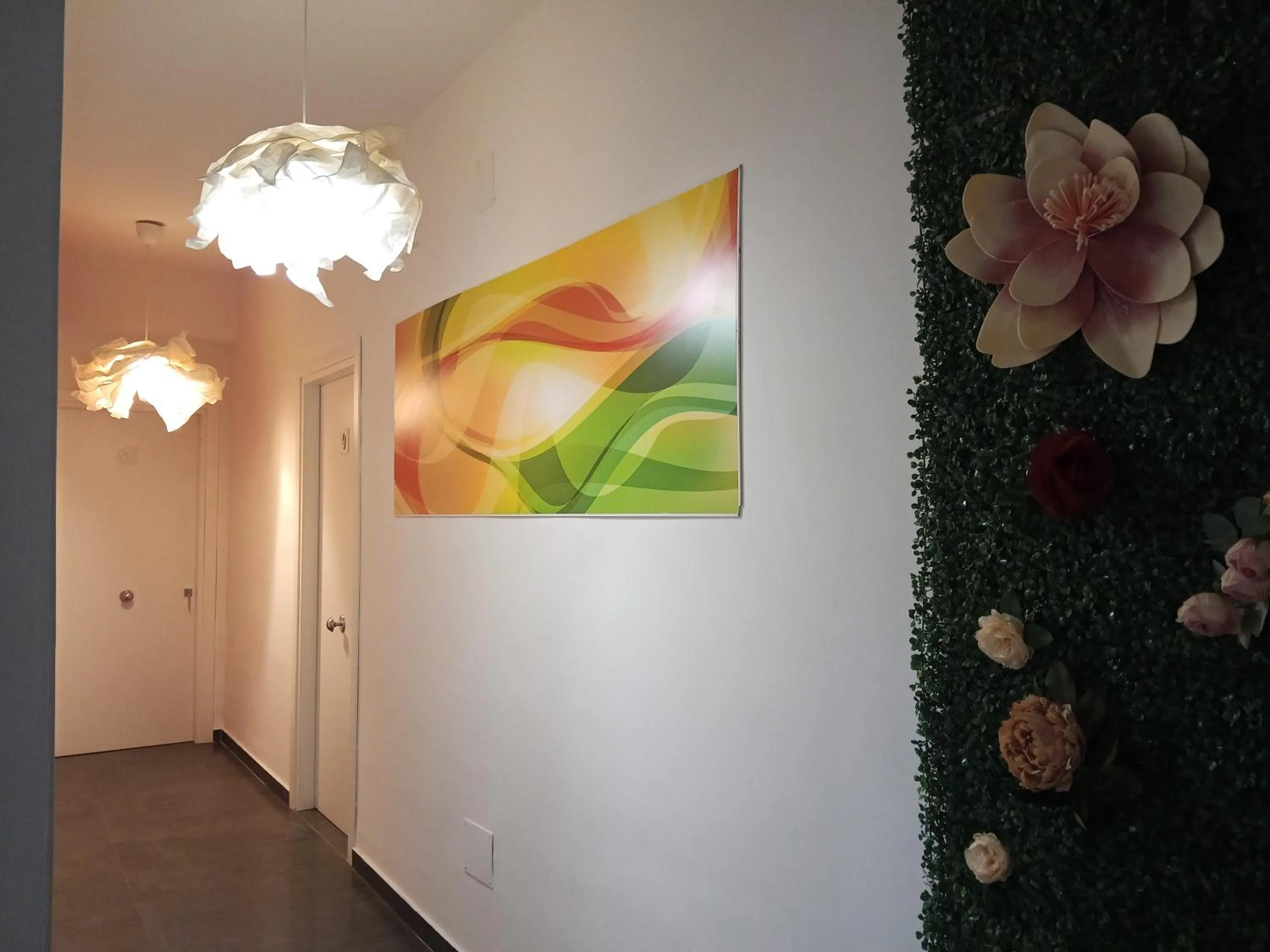 Decorative detail in B&B La Fenice