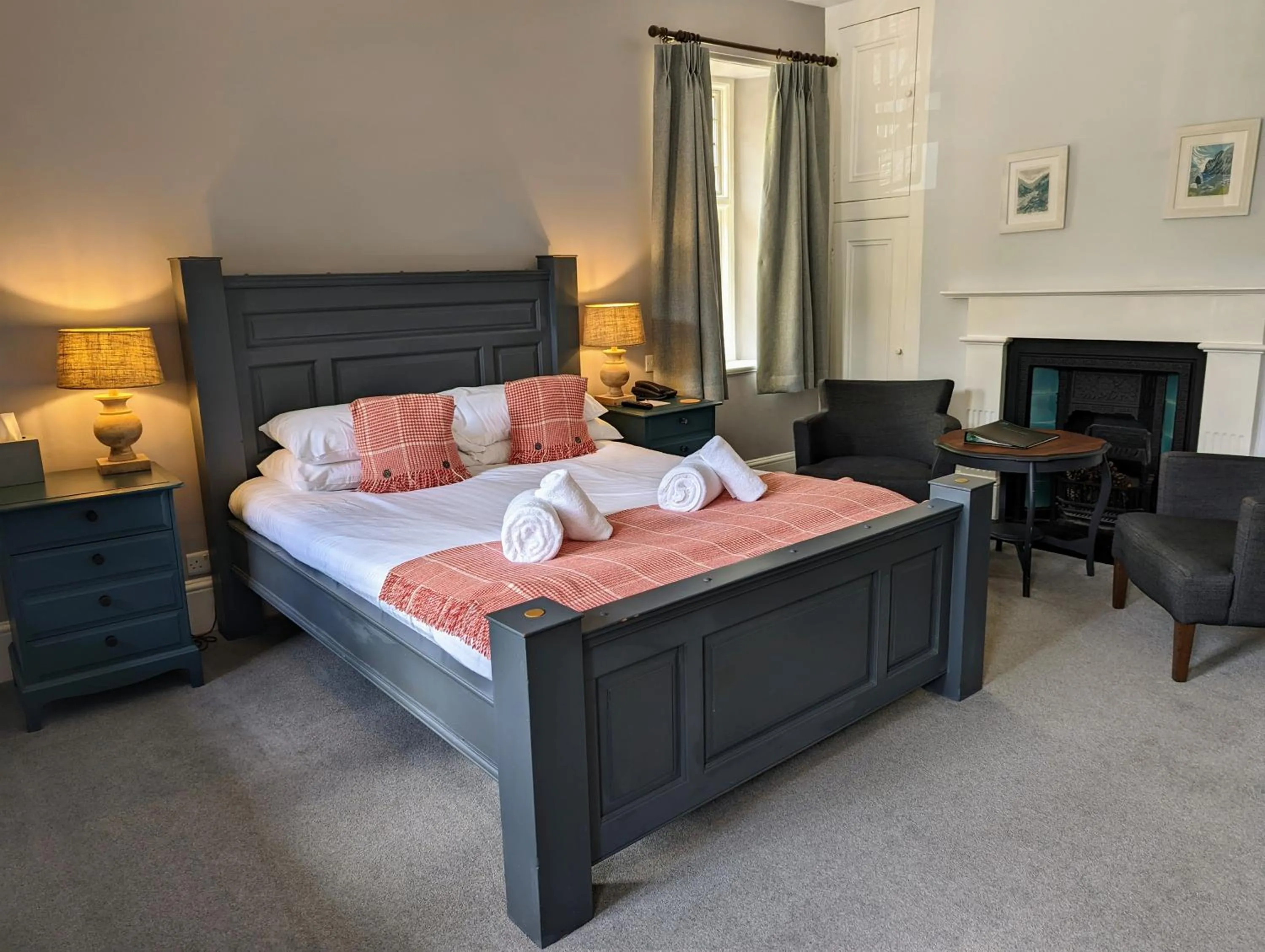 Bed in The Hunters Inn