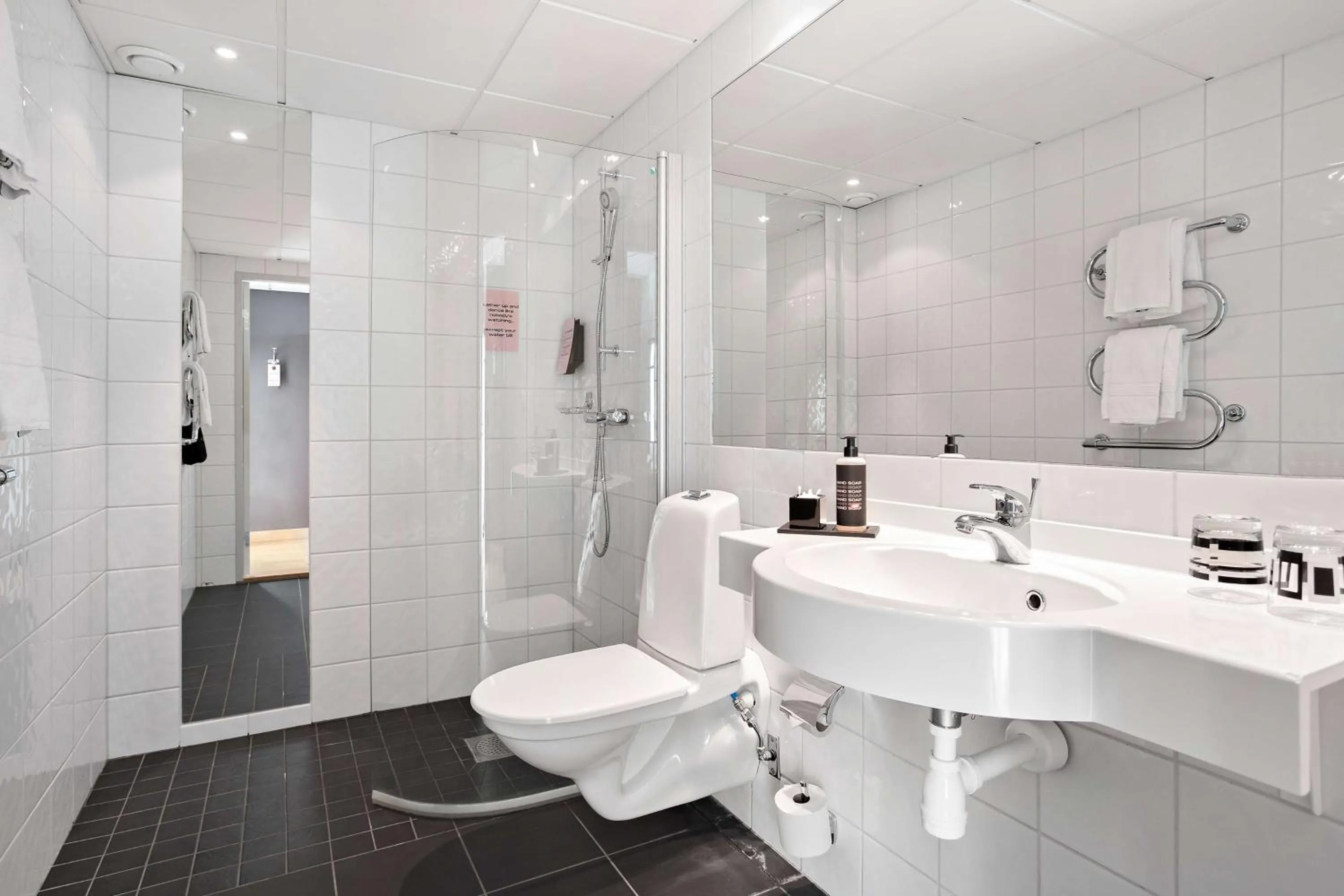 Bathroom in Aiden by Best Western Stockholm Solna