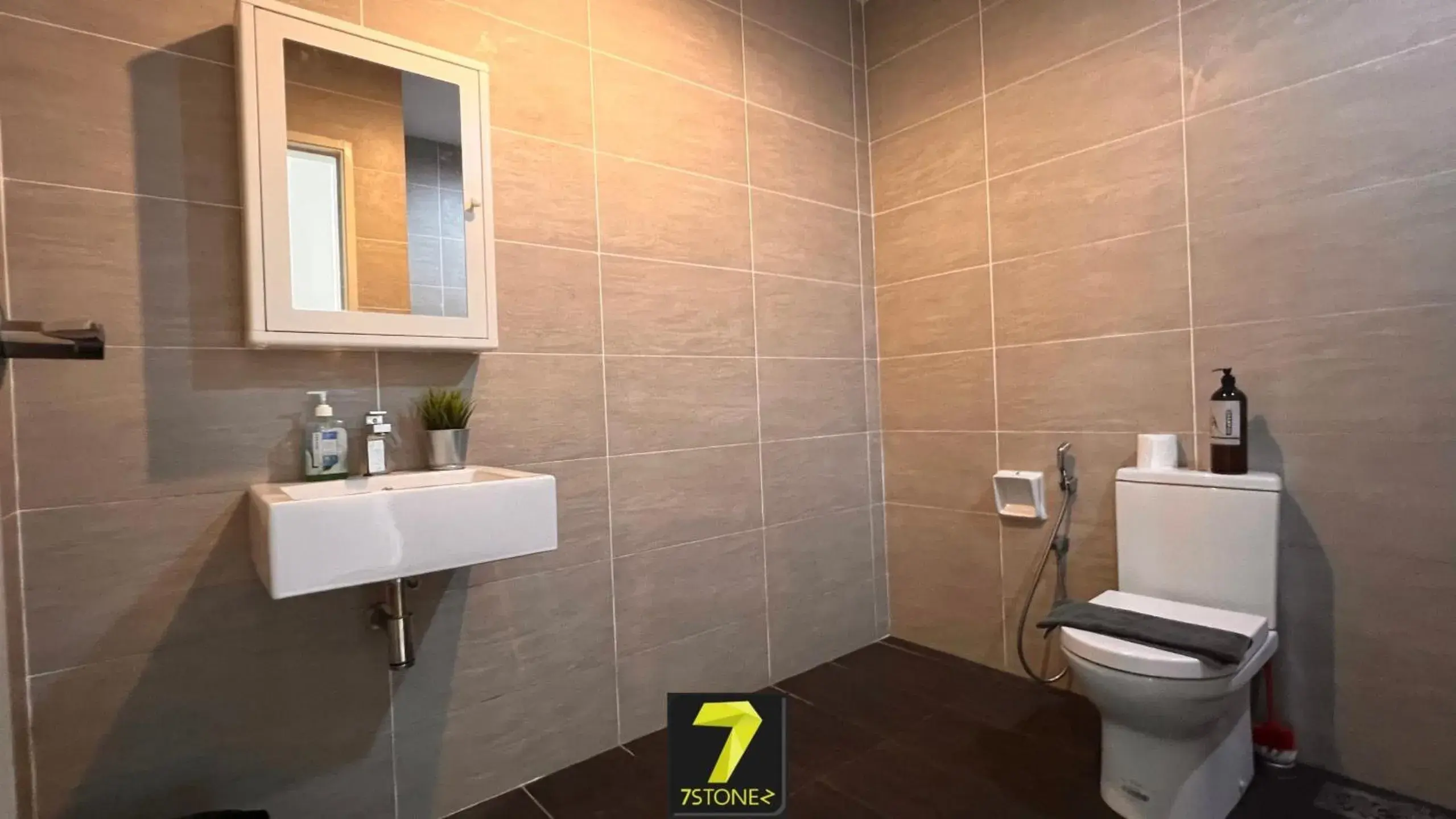 Bathroom in 7Stonez Residences Midhills Genting Highlands Bathroom in 7Stonez Residences Midhills Genting Highlands