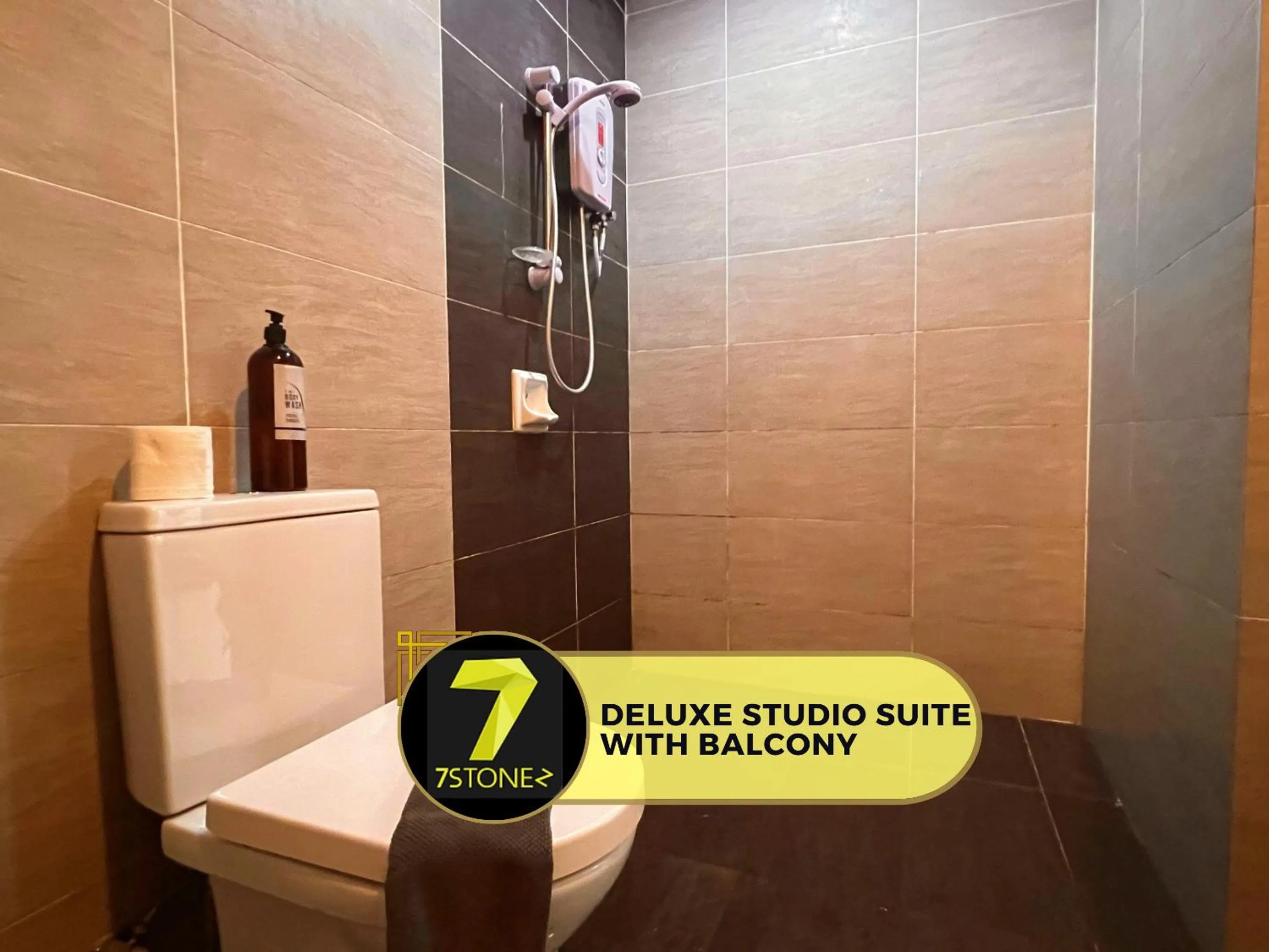 Shower in 7Stonez Residences Midhills Genting Highlands