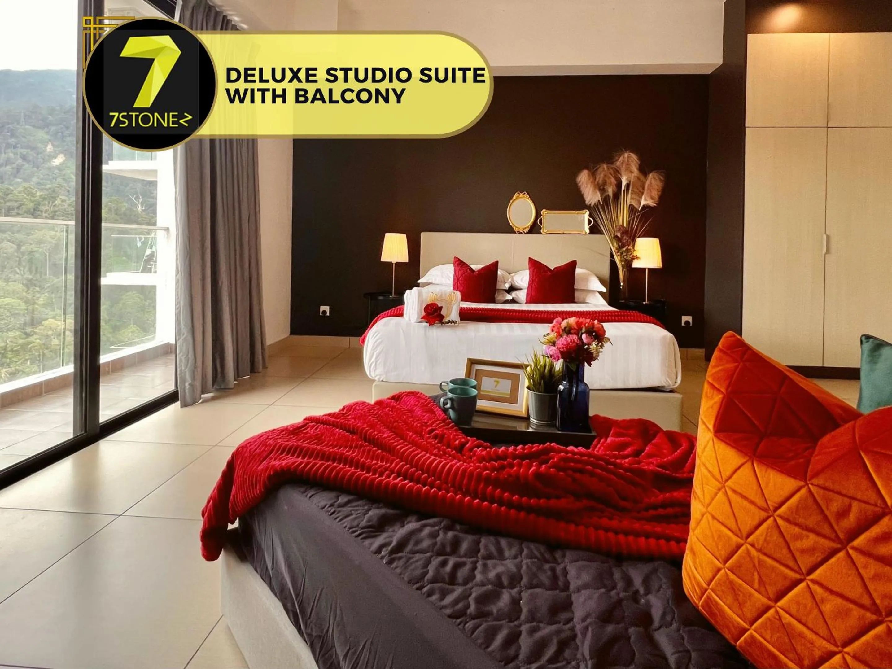 Floor plan, Bed in 7Stonez Residences Midhills Genting Highlands
