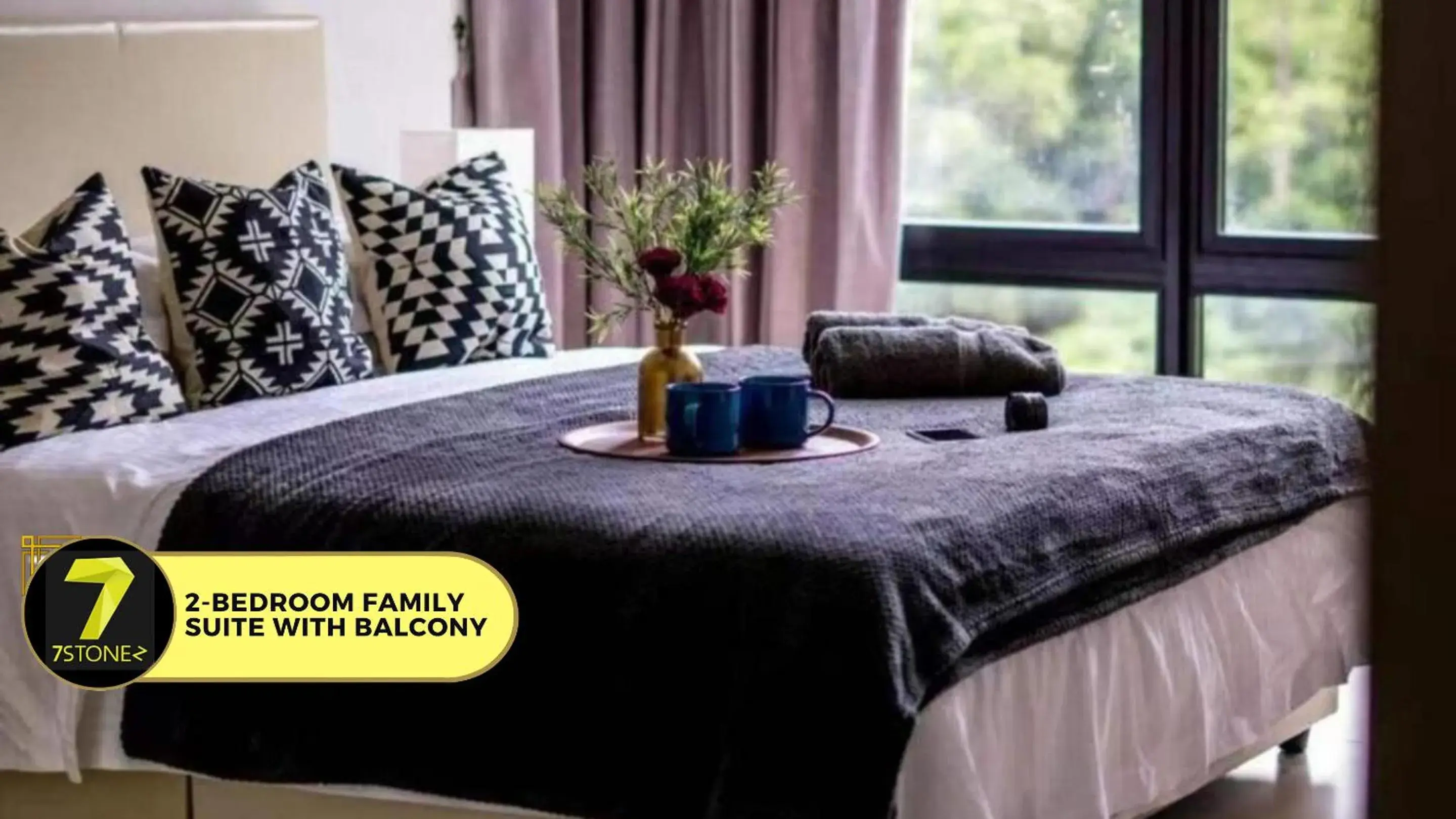 2-Bedroom Family Suite with Balcony in 7Stonez Residences Midhills Genting Highlands 2-Bedroom Family Suite with Balcony in 7Stonez Residences Midhills Genting Highlands